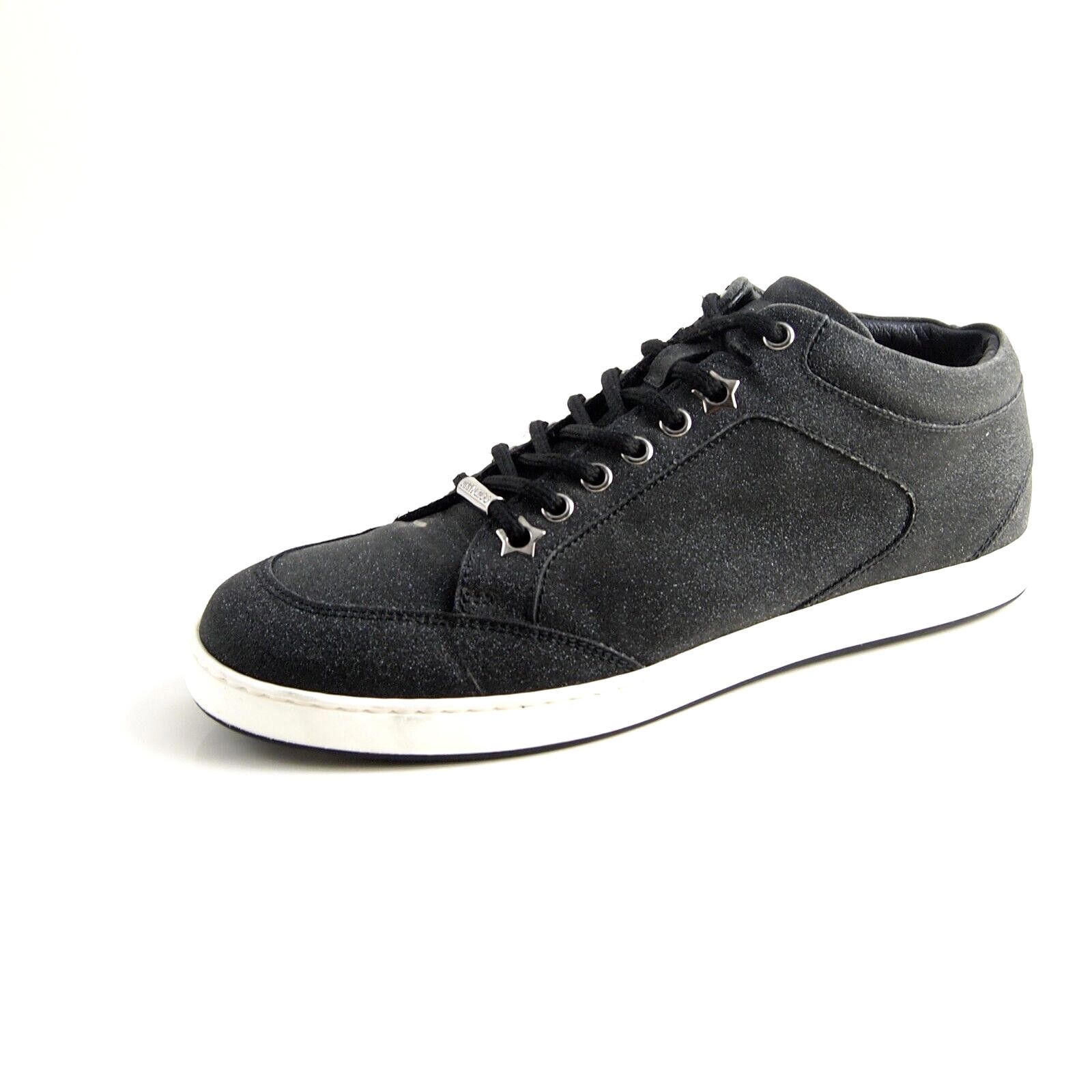 Jimmy Choo Jimmy Choo Sneakers Gray Glitter Womens EU 38.5 US 8.5 Size US 8.5 / IT 38.5 - 1 Thumbnail