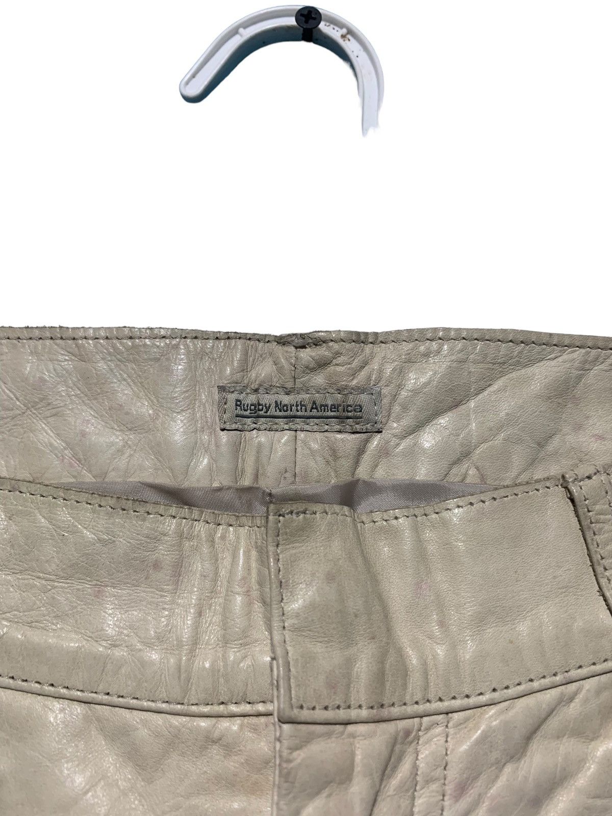 Vintage Vintage acetate flare leather pants made in canada Size US 32 / EU 48 - 20 Thumbnail