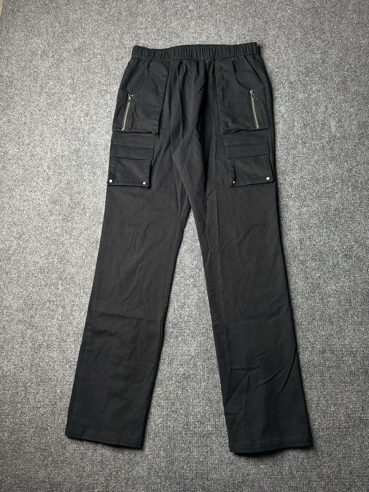 Other Mens Cargo 2021 FDR Black Cotton Pants Zip Pocket, Size XL Size US 36 / EU 52 - 1 Thumbnail