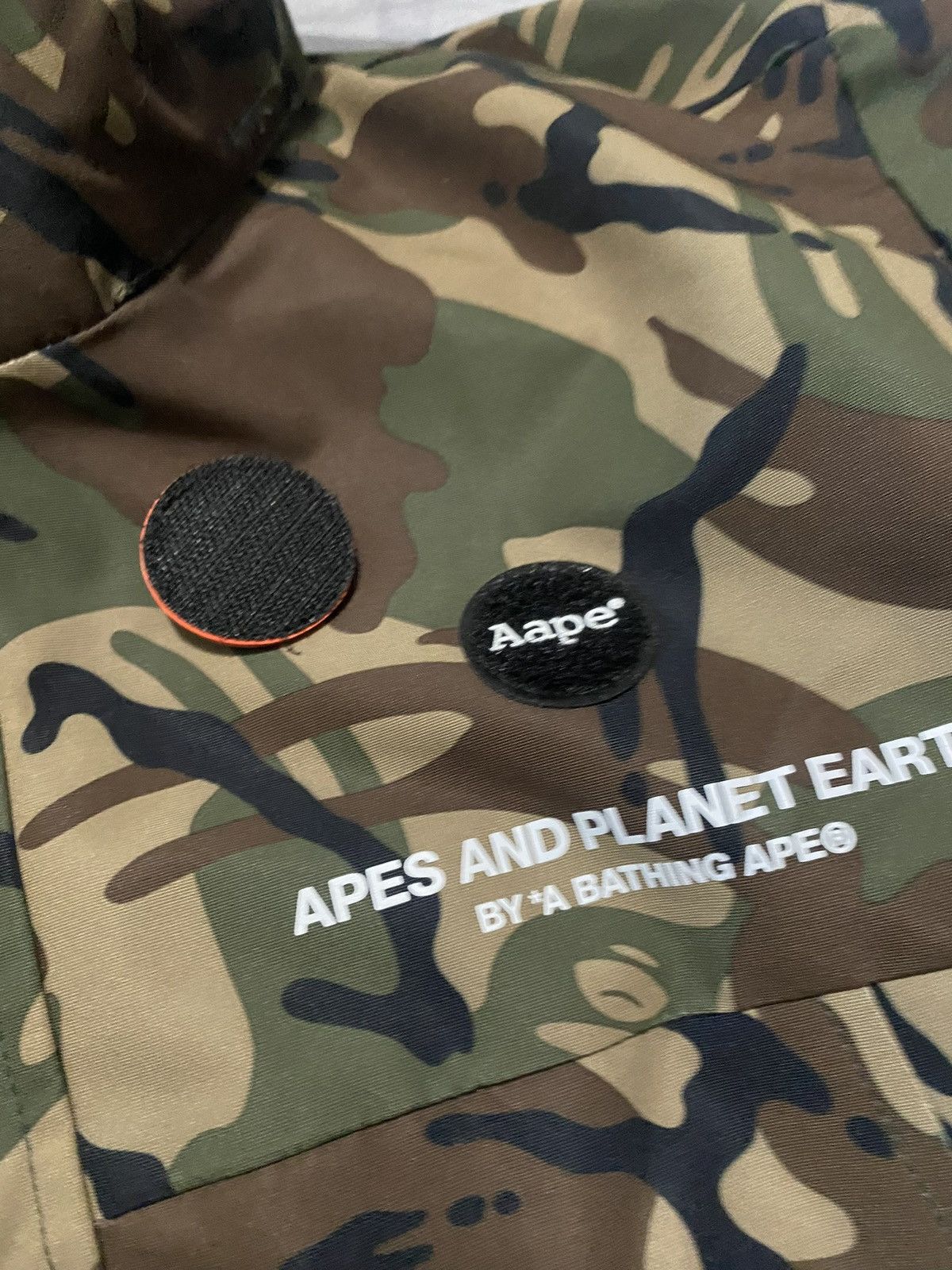 Aape AAPE Moon Face Camo Jacket Size US L / EU 52-54 / 3 - 12 Thumbnail