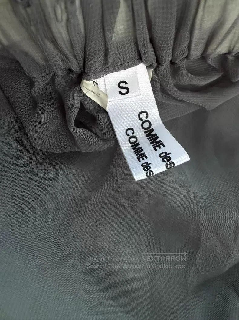 Comme des Garcons Comme Des Garcons size S Greyish Pink Tulle Skirt Size 22" - 5 Thumbnail