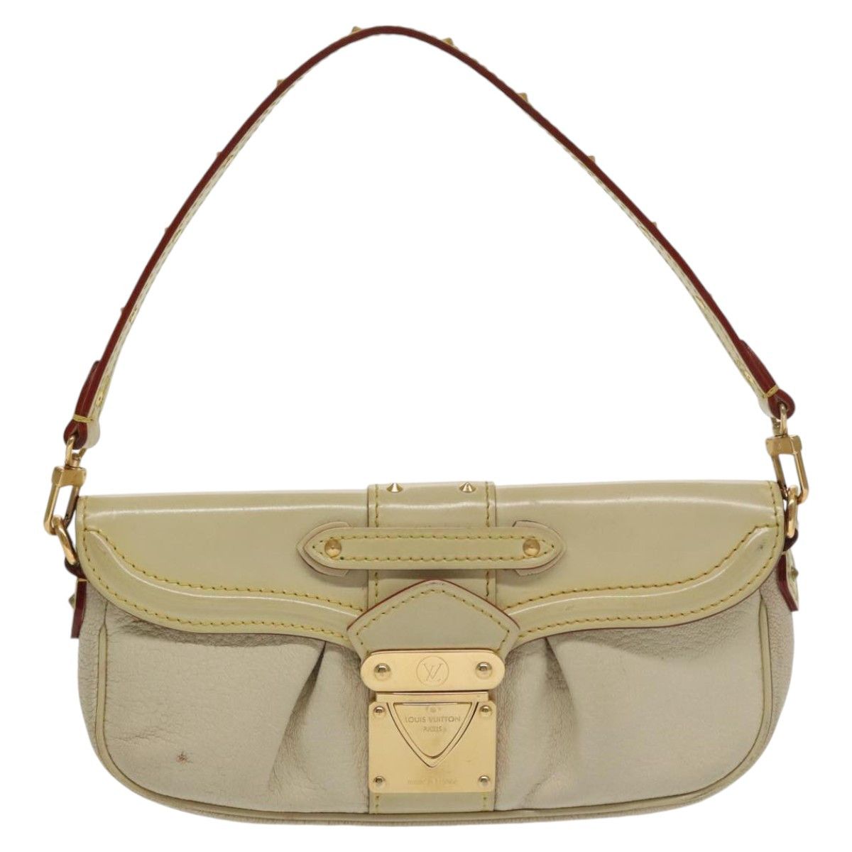 Louis Vuitton Suhali Beige Leather Clutch Bag (Pre-Owned) Size ONE SIZE - 1 Thumbnail