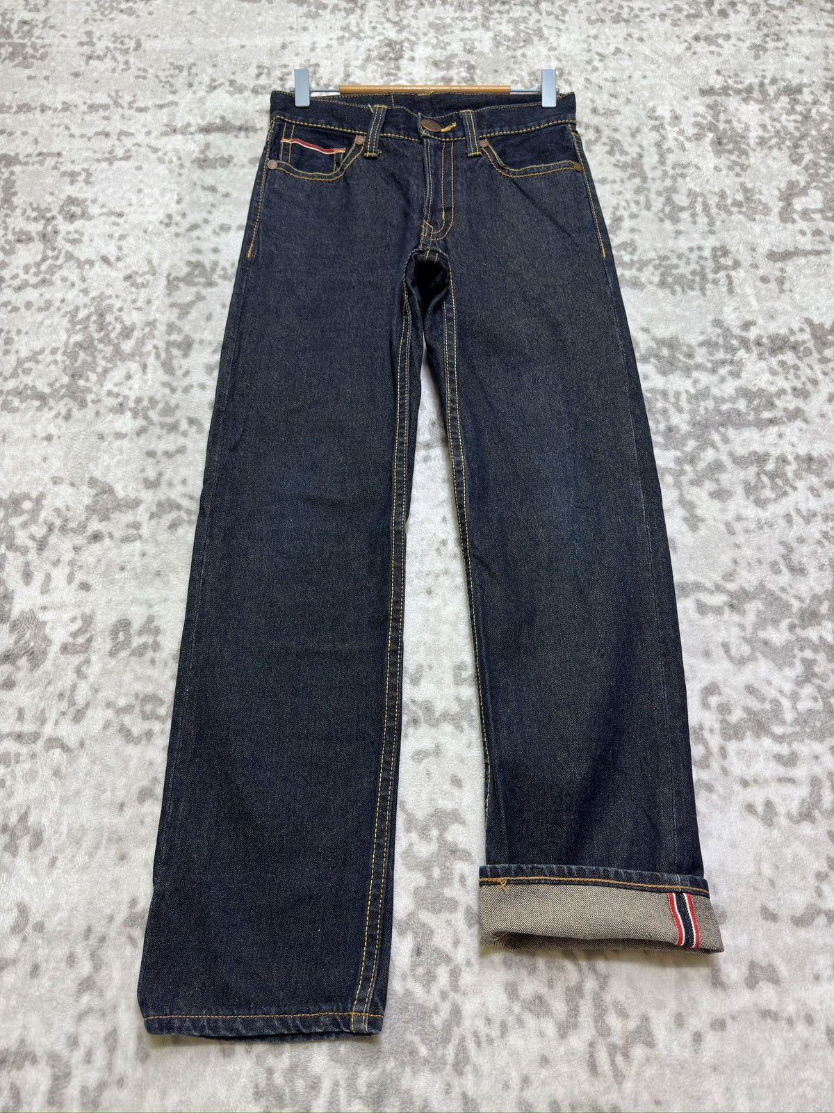 Hysteric Glamour Vintage Cocolulu CO&LU Painted Logo Selvedge Jeans Size US 28 / EU 44 - 2 Thumbnail