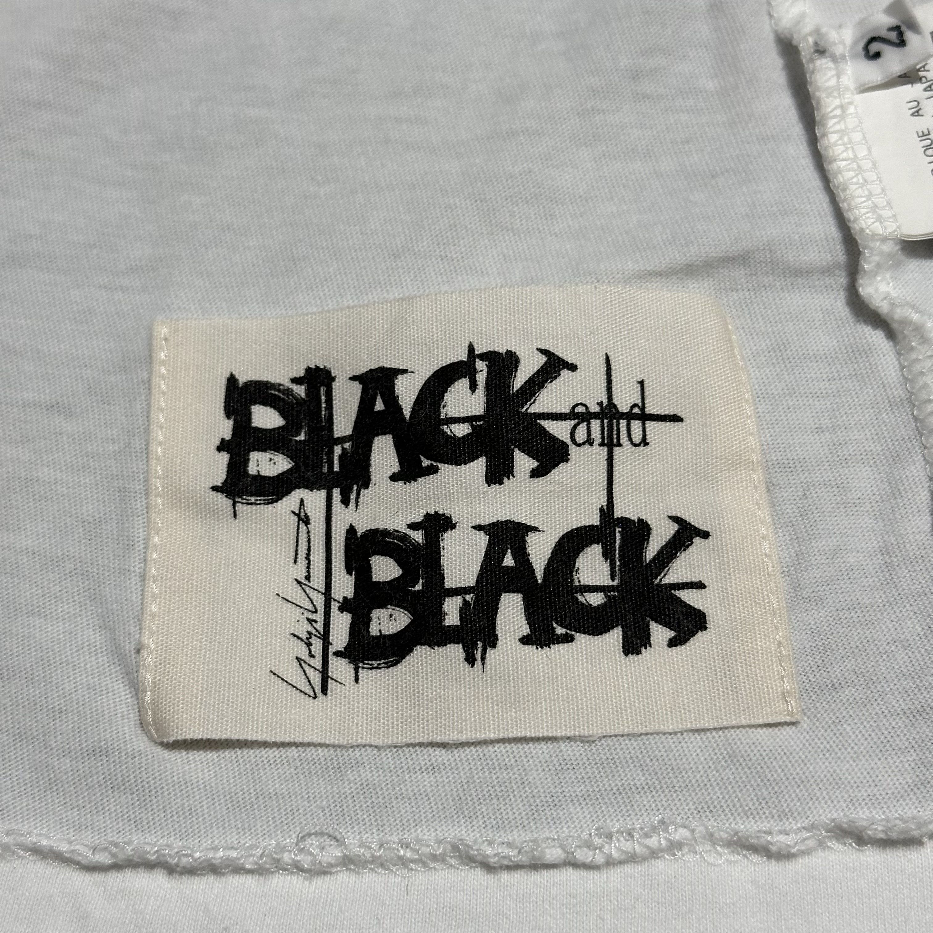 Yohji Yamamoto Vintage Yohji Yamamoto Black and Black Tee Size US M / EU 48-50 / 2 - 4 Thumbnail
