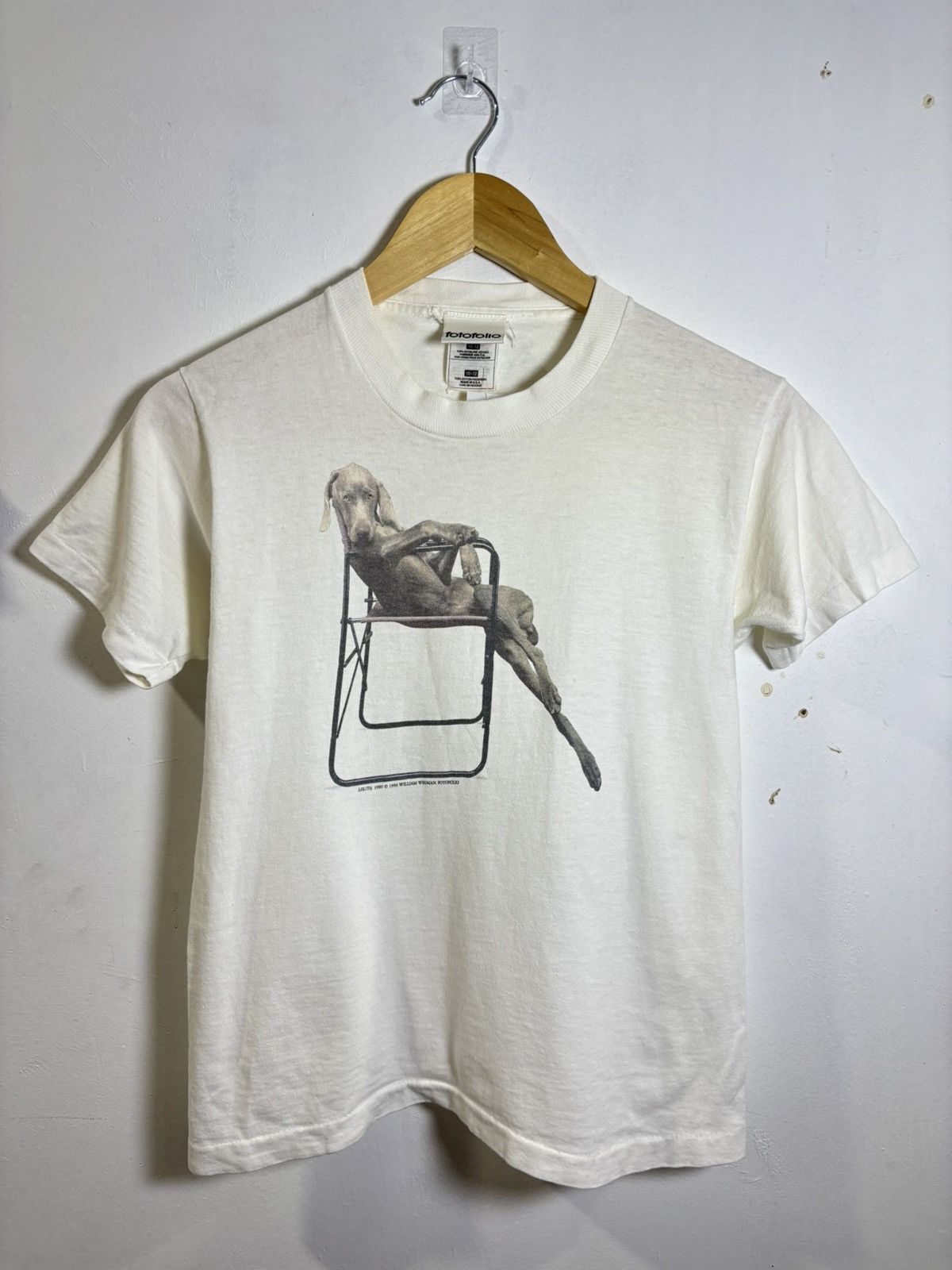 Vintage 90’s William Wegman Fotofolio Kids Tshirt