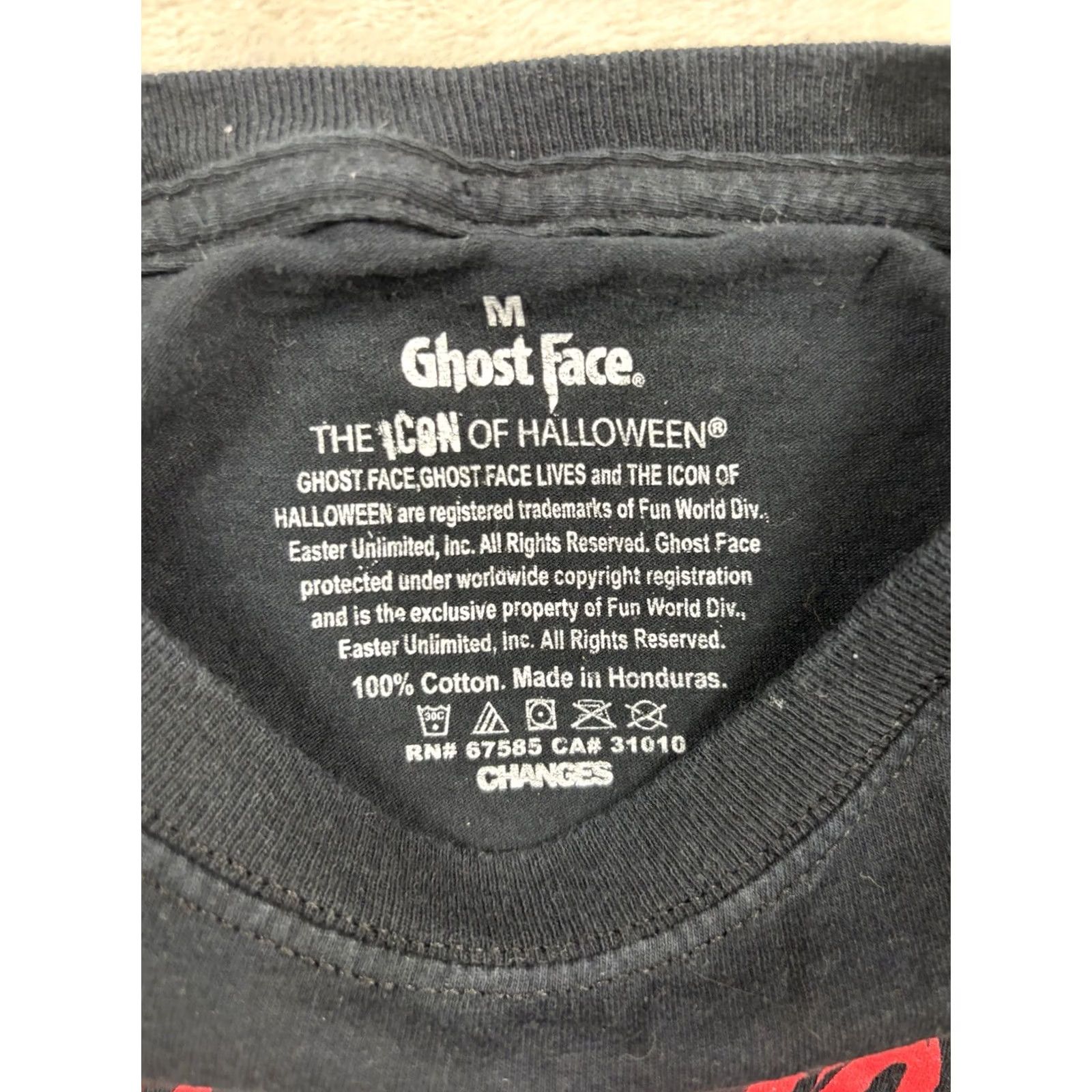 Vintage VINTAGE Ghostface Scream “F Around and Find Out” Horror Men’s Black T-Shirt Size Medium Size US M / EU 48-50 / 2 - 8 Thumbnail