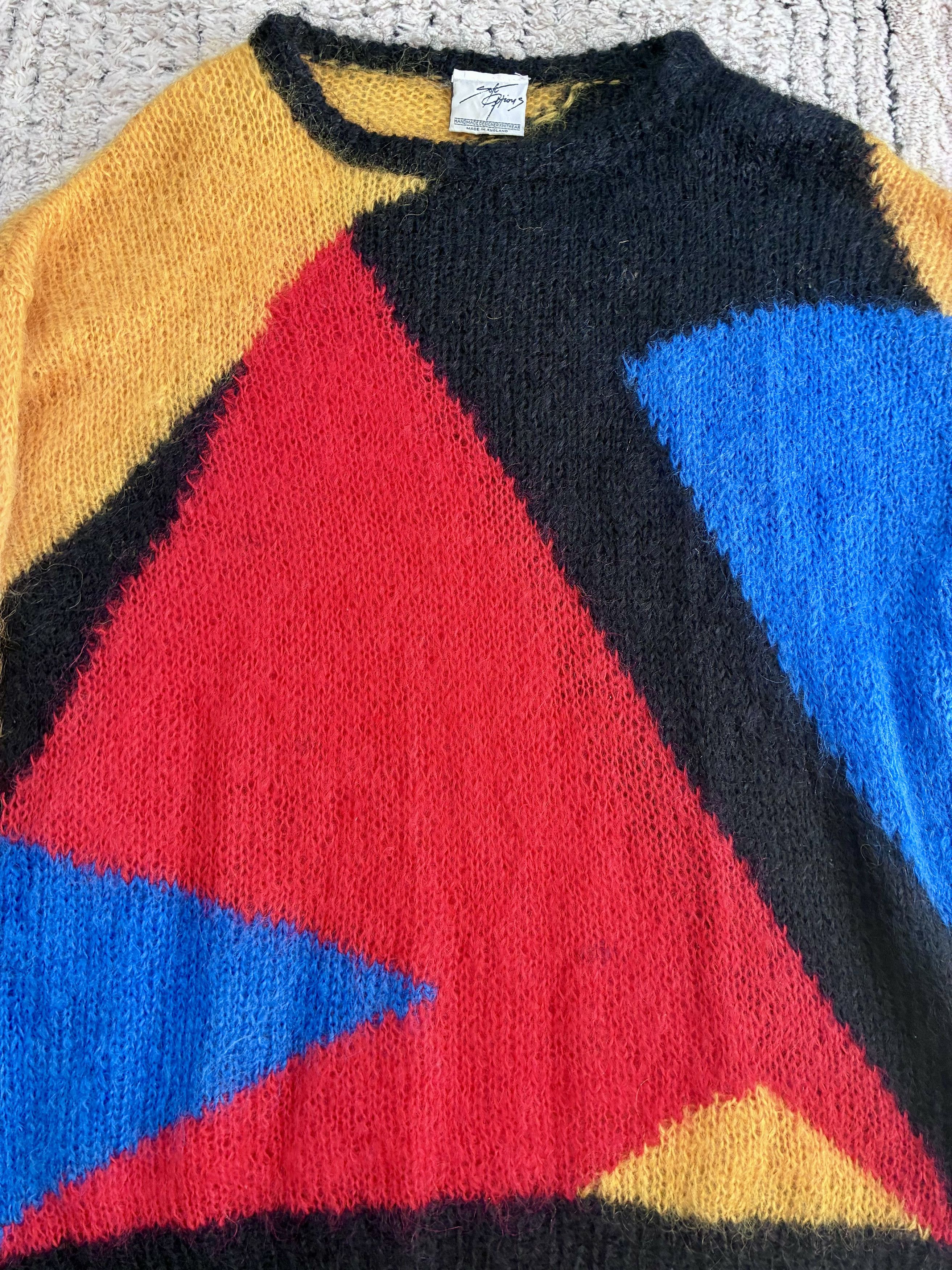 Other Vintage Sue Glynns Mohair Blend Sweater UK Size US L / EU 52-54 / 3 - 5 Thumbnail
