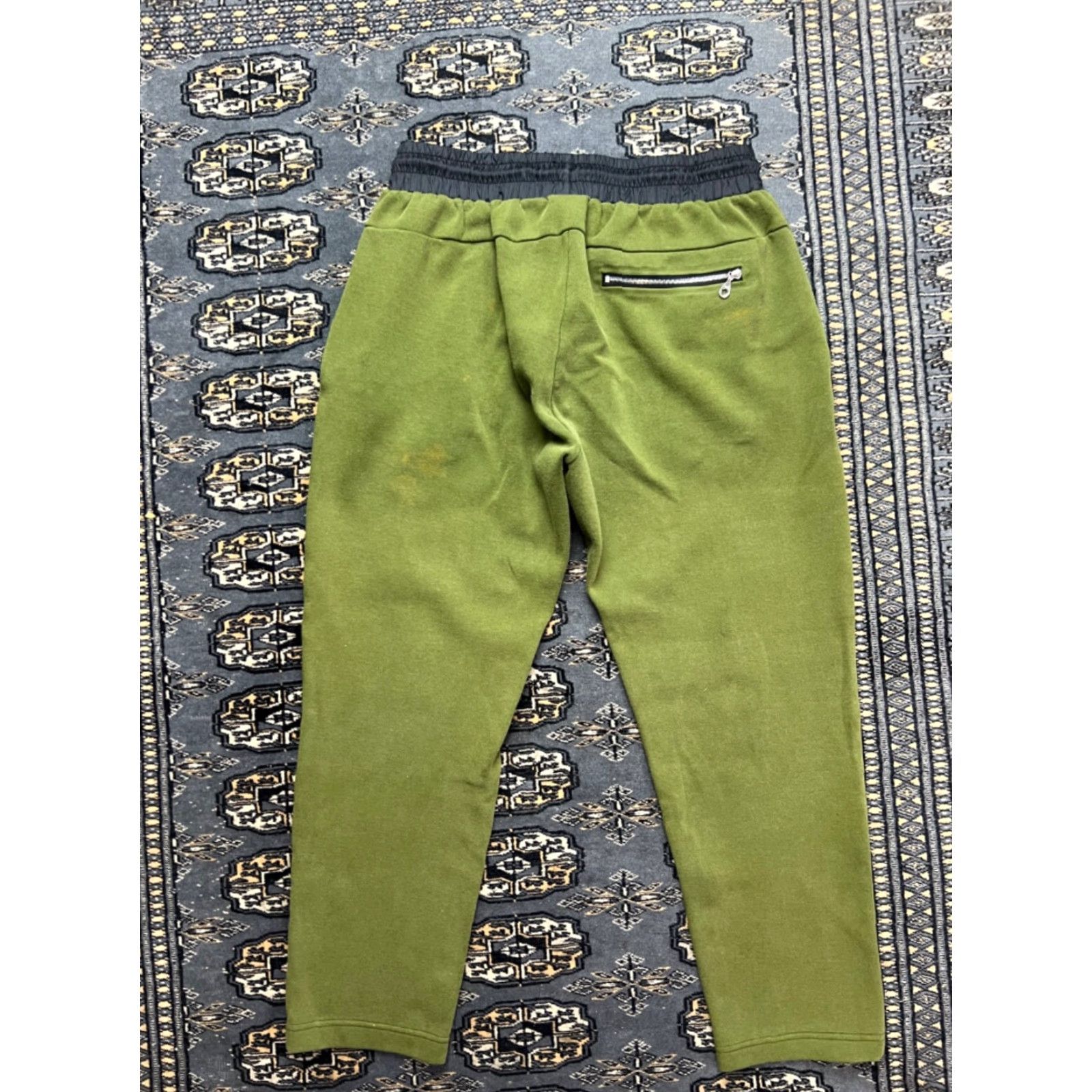 Nike Nike Sweatpants Adult M Green Nike Tech Fleece Mens Size US 31 - 7 Thumbnail