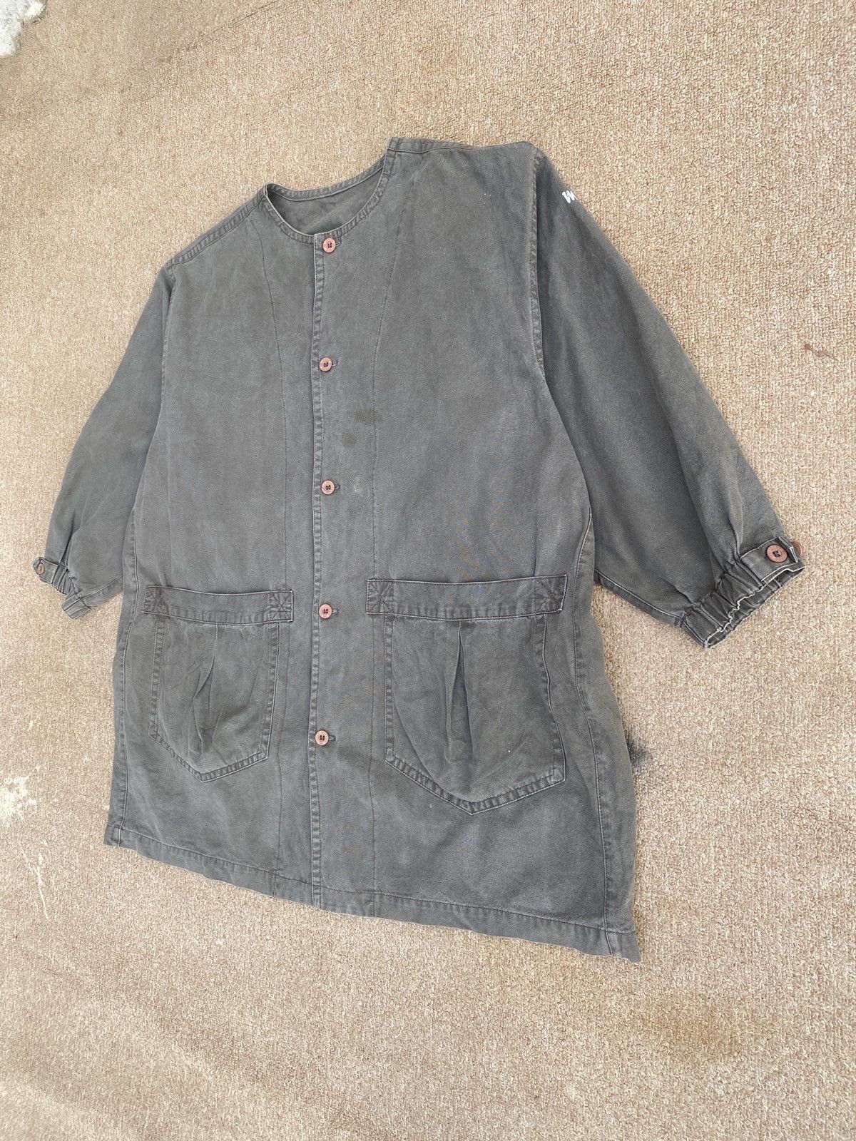 Issey Miyake Vintage issey miyake squirrel windcoat apron jacket Size US M / EU 48-50 / 2 - 17 Thumbnail