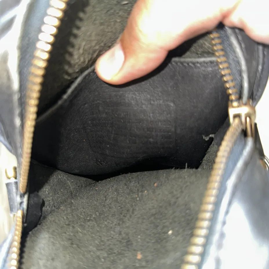 Coach Vintage Coach 9973 Kit Black Leather Bag Size ONE SIZE - 8 Thumbnail