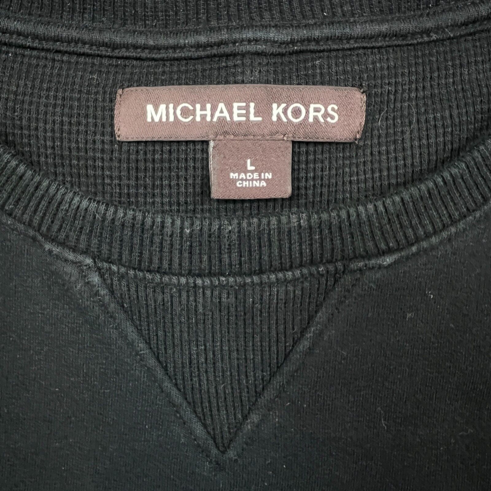Michael Kors × Vintage Michael Kors Sweatshirt Embroidered Logo Long Sleeve Sweater Size US L / EU 52-54 / 3 - 6 Thumbnail