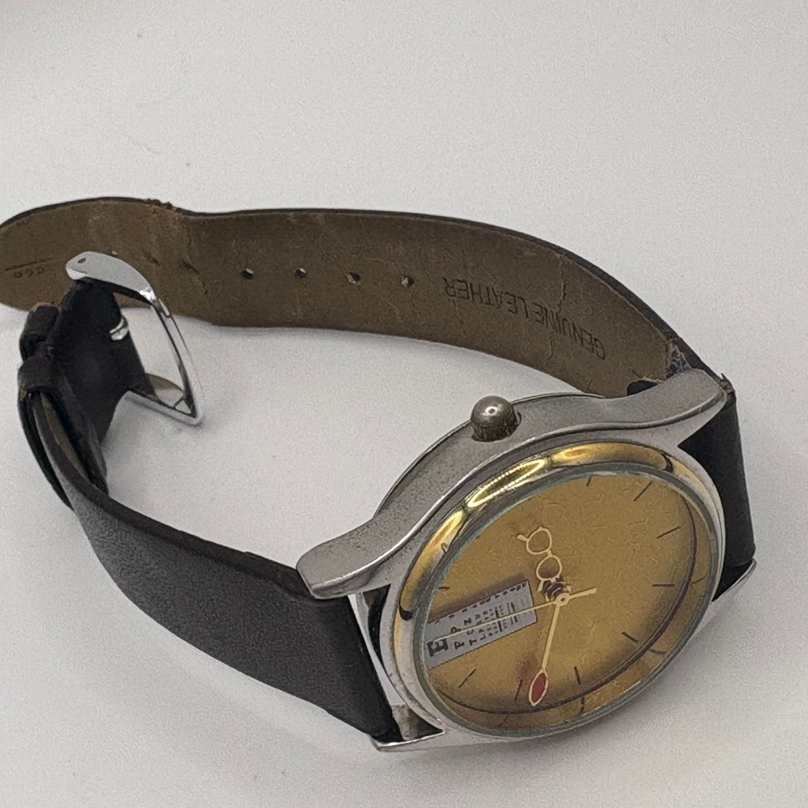 Fossil Vintage Fossil Eye Chart Watch PR1179 Optometrist Eye Doctor Size ONE SIZE - 3 Thumbnail