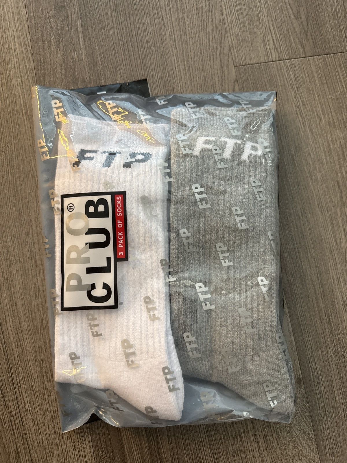 アクセサリー FTP + PRO CLUB 3 PACK SOCKS アクセサリー FTP + PRO CLUB 3 PACK SOCKS Pro Club Ankle Sock