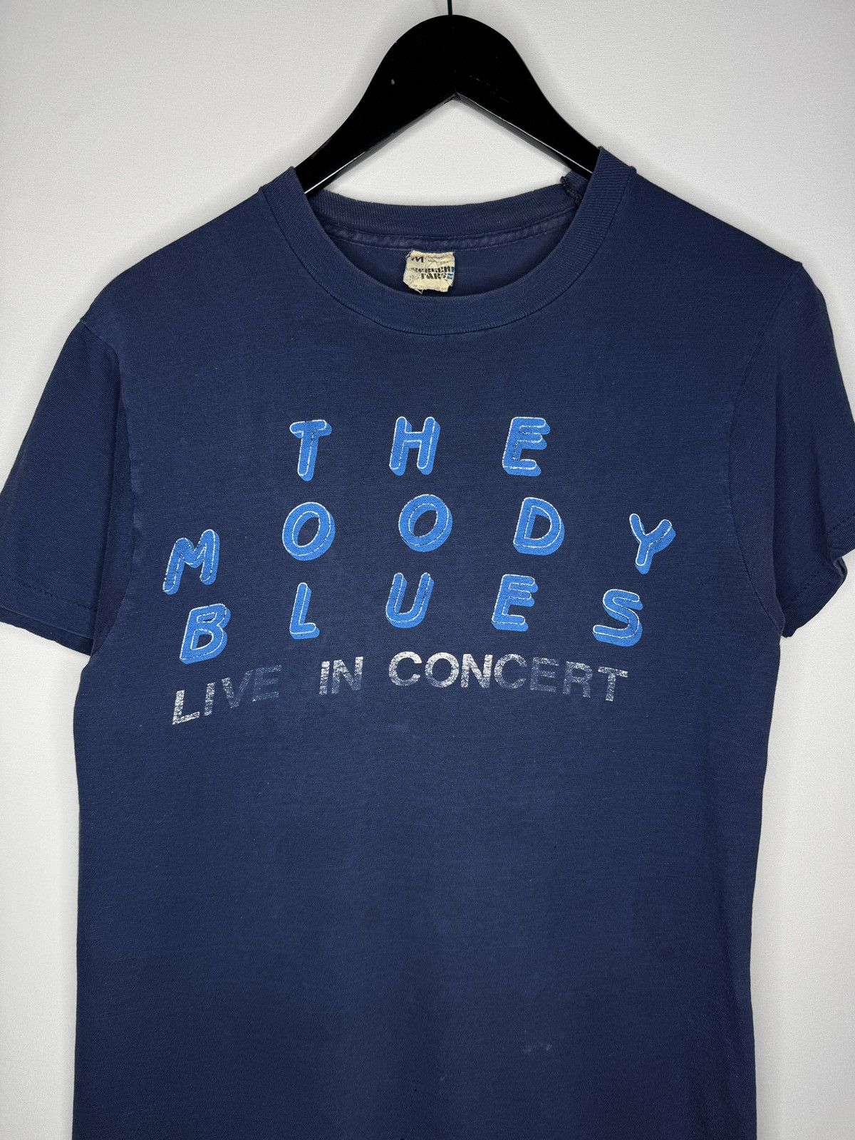Band Tees × Vintage Vintage 1980’s The Moody Blues The Present Band Tee Shirt Size US M / EU 48-50 / 2 - 2 Thumbnail