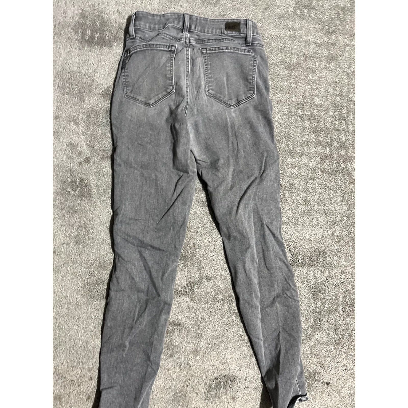 Paige Paige Jeans Womens Size 27 Gray Verdugo Ultra Skinny Denim Casual Ladies 28x29 Jeans Skinny Gray Womens 27 Age? Size 27" / US 4 / IT 40 - 3 Thumbnail