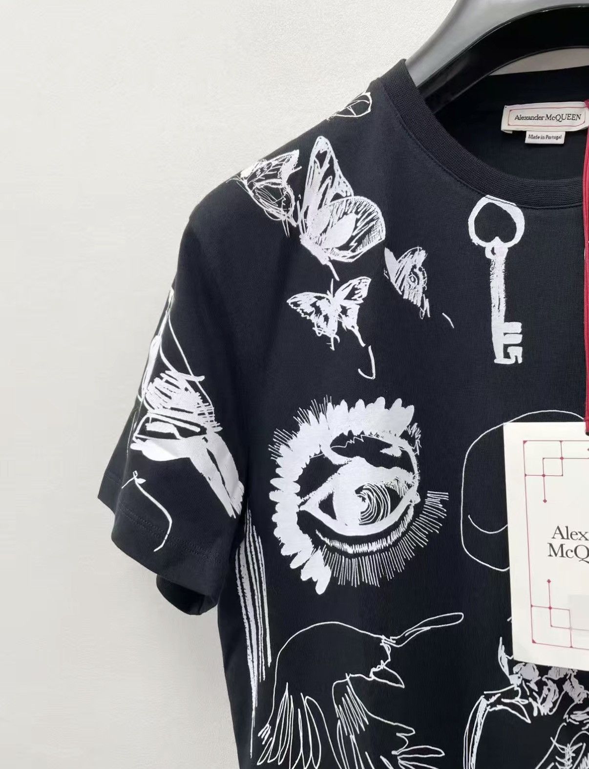 Alexander McQueen Alexander McQueen Stretch Short Sleeve T-shirt J30 Size US XS / EU 42 / 0 - 3 Thumbnail
