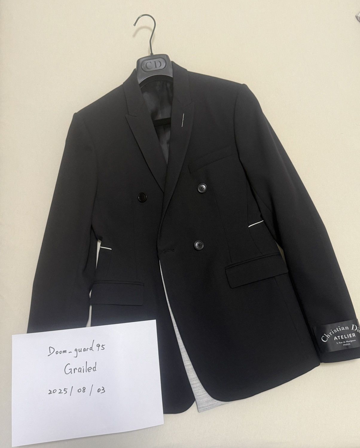 Dior Dior Homme Blazer New (catwalk FW18) Size 42R - 9 Thumbnail