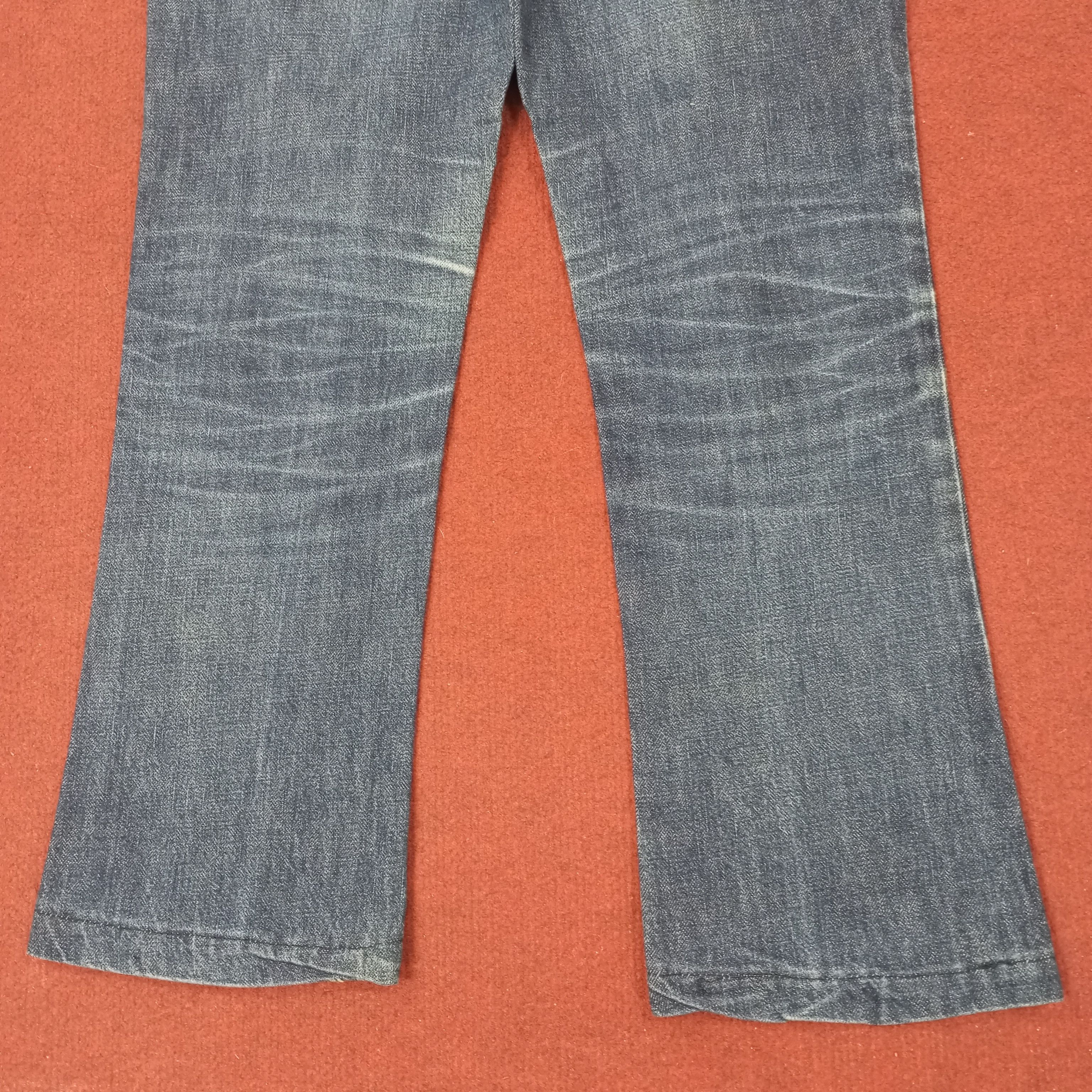 Hysteric Glamour Hysteric Glamour Japanese Brand Custom Art Jeans c252n14 Size US 27 - 4 Thumbnail