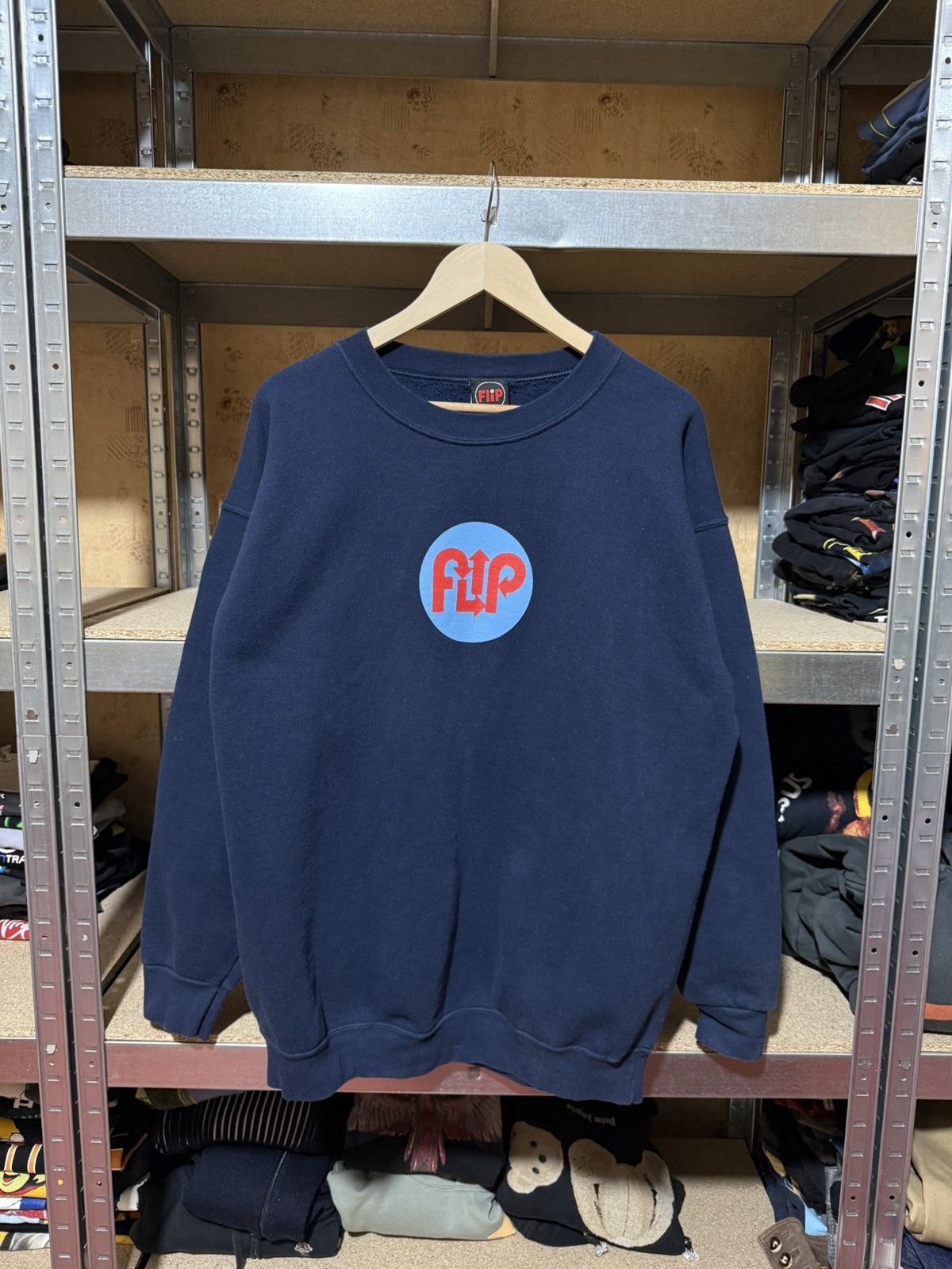 Vintage 90’s Flip SkateGang Made In USA Sweatshirt Y2K Hype
