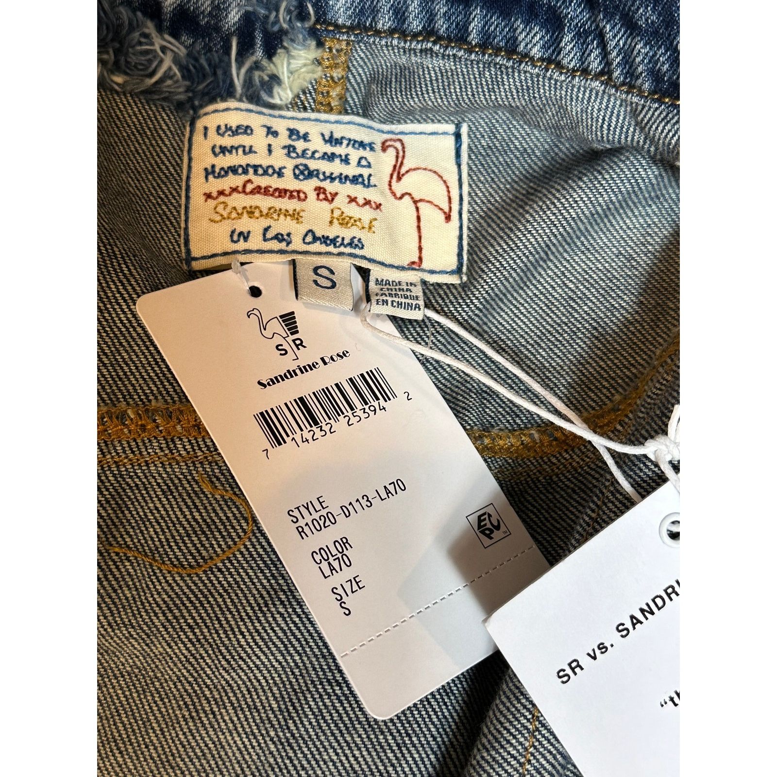 Free People Free PeopleXSandrine Rose Patchwork Trucker Jacket S Size S / US 4 / IT 40 - 14 Thumbnail