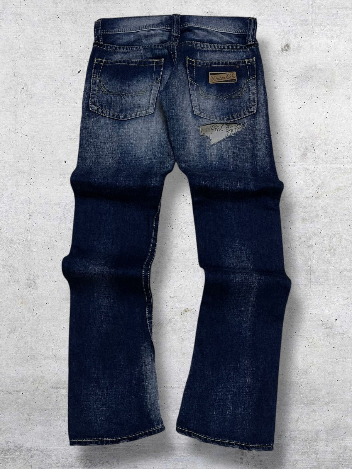 Japanese Brand VINTAGE RODEO CROWN OG JAPAN DESIGNER PUNK REVOLUTION DENIM Size US 29 - 10 Thumbnail