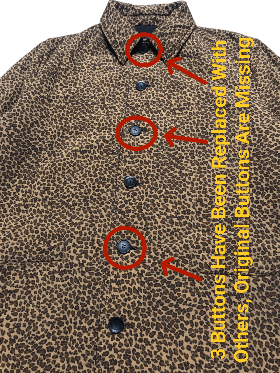Bottega Veneta Vintage Bottega Vaneta Rivesible Trenchcoat Leopard/Black Size US M / EU 48-50 / 2 - 7 Thumbnail