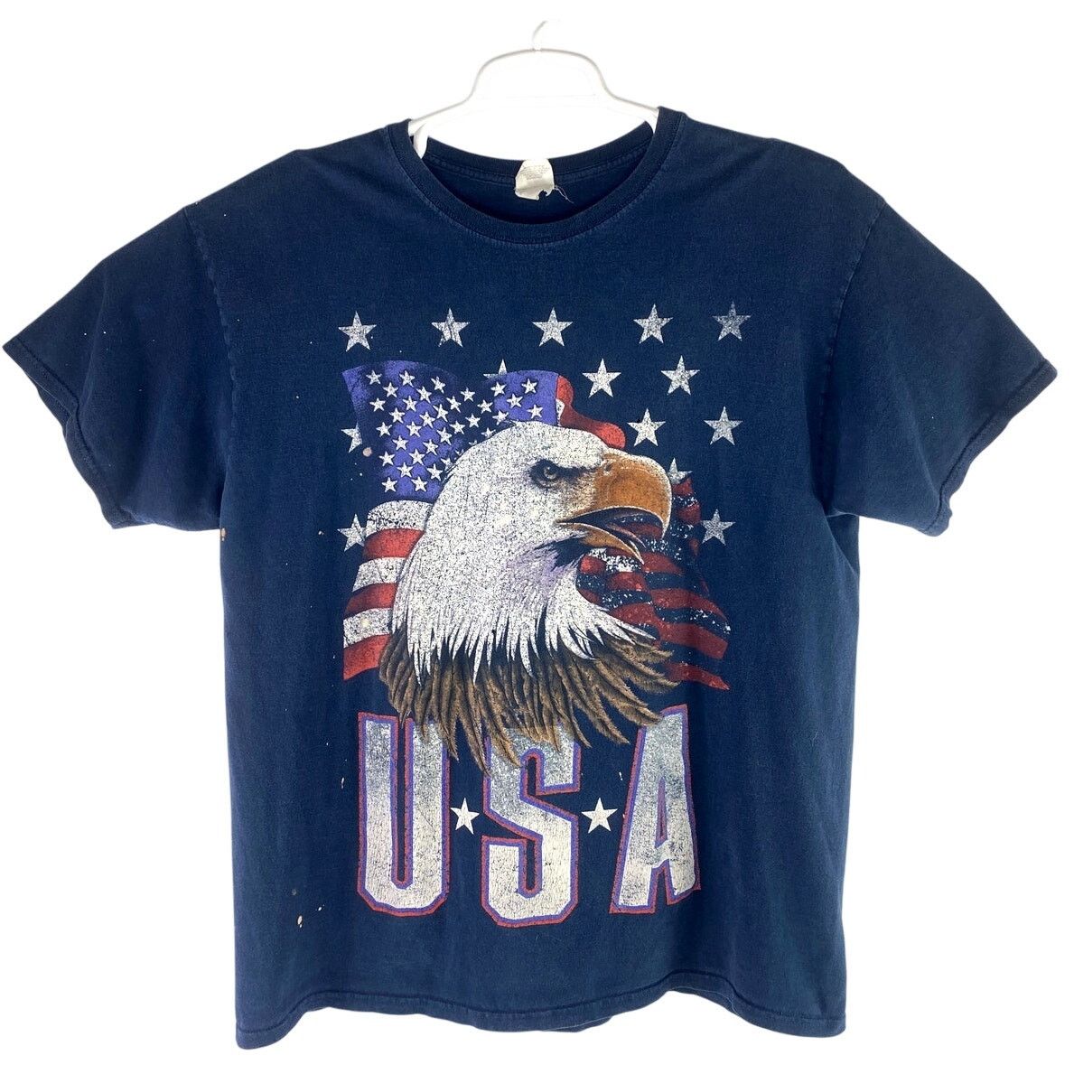 Fruit Of The Loom Vtg Fruit Of the Loom Eagle American USA Patriotic T-Shirt Size US XL / EU 56 / 4 - 1 Thumbnail