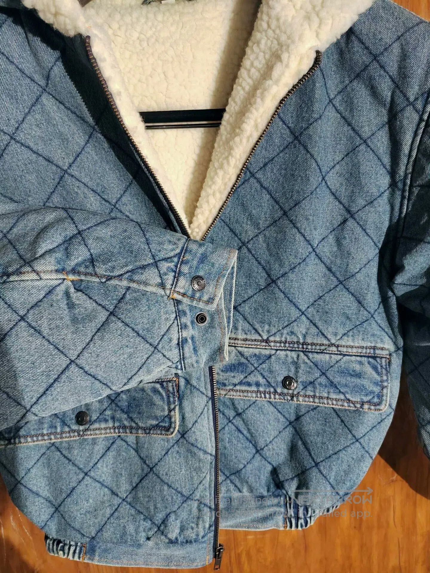 Supreme Supreme Quilted Denim Jacket with Sherpa Lining. Size US S / EU 44-46 / 1 - 6 Thumbnail