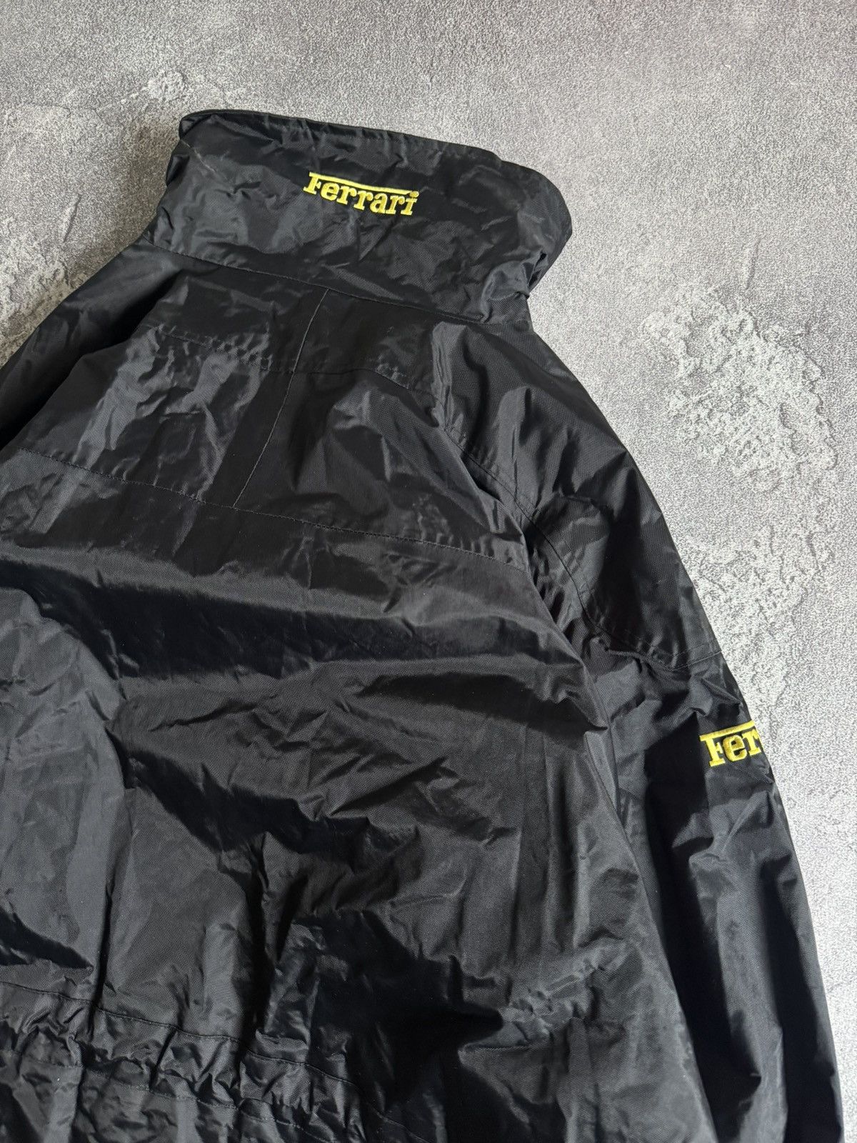 Vintage Ferrari XL official jacket zip nylon coat parka bomber 90s Size US XL / EU 56 / 4 - 13 Thumbnail