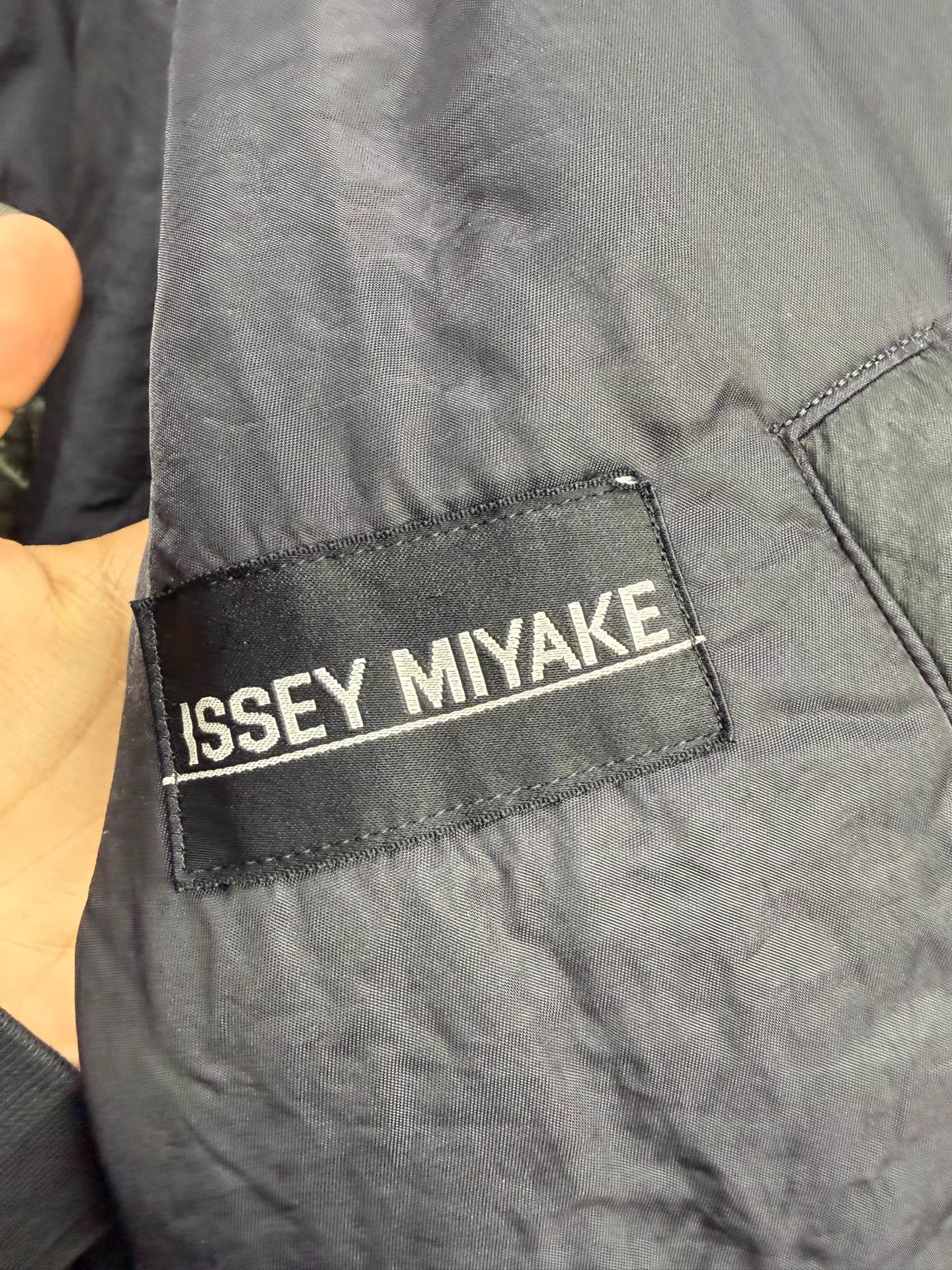 Issey Miyake Issey MIYAKE archives Geometric Leather Panel Jacket K20 Size US M / EU 48-50 / 2 - 7 Thumbnail