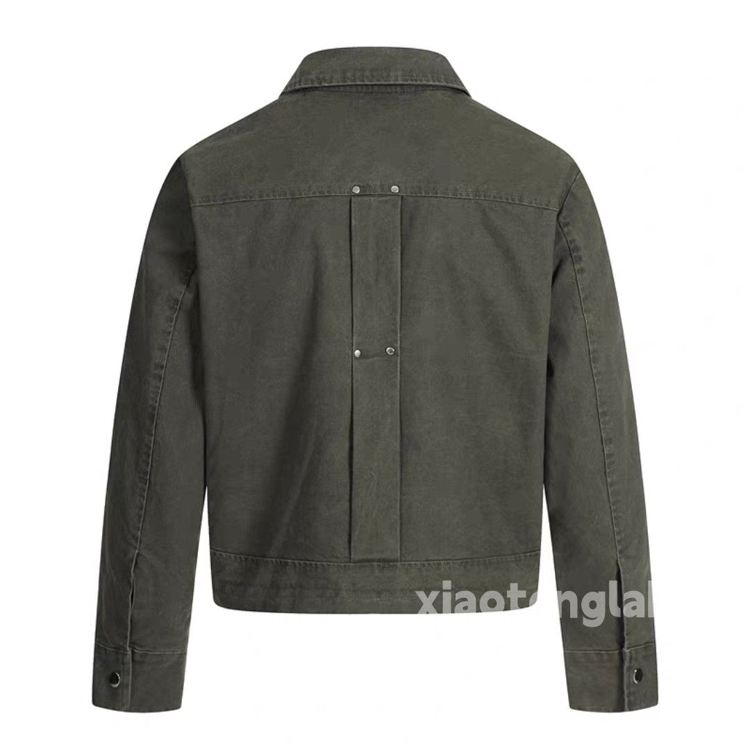 Vintage Utility washed faded punk hiphop carpenter jacket Size US XL / EU 56 / 4 - 2 Thumbnail
