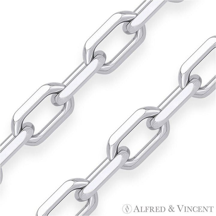 Other 1.6mm D-Cut Anchor Chain Necklace in .925 Sterling Silver Size ONE SIZE - 2 Thumbnail