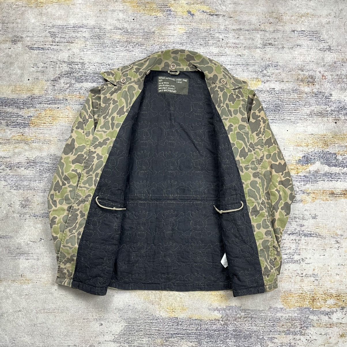 Stussy Vintage Stussy duck hunter camouflage field jacket Size US L / EU 52-54 / 3 - 6 Thumbnail