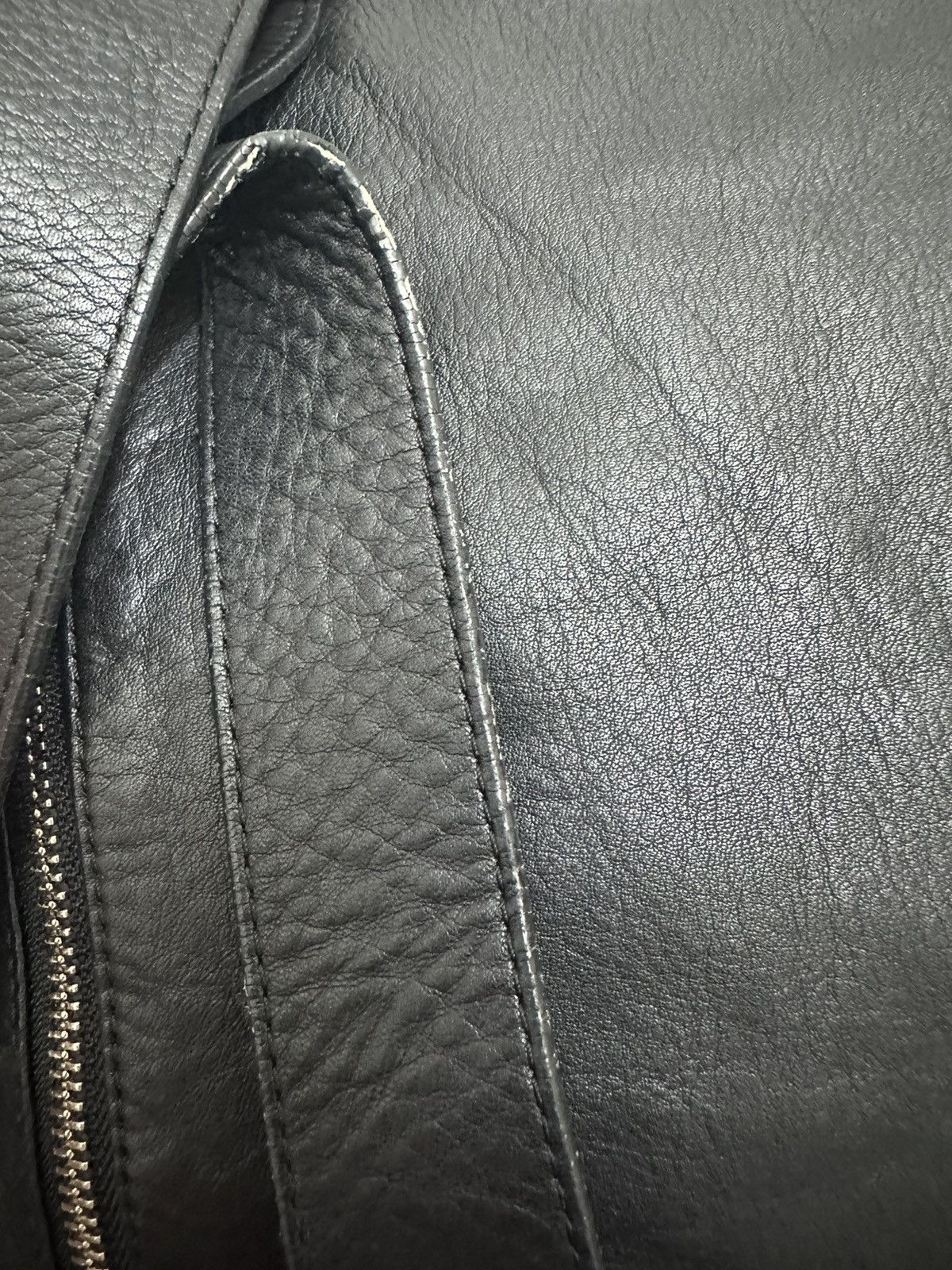 Yohji Yamamoto RARE‼️ KAWA-KAWA JAPAN BY YOHJI YAMAMOTO FULL LEATHER BAGPACK Size ONE SIZE - 12 Thumbnail
