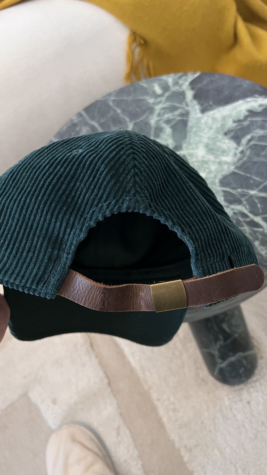 Kith Kith Stadium Green Corduroy Cap Size ONE SIZE - 3 Thumbnail