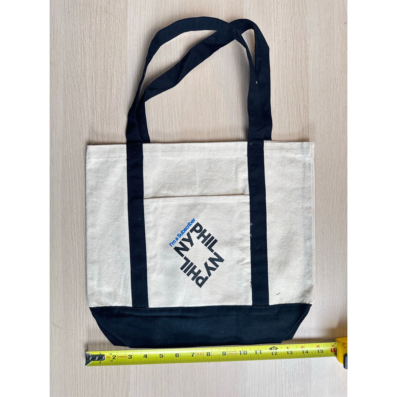 Other Rare New York Philharmonic subscriber beige/ navy Tote - New Size ONE SIZE - 8 Thumbnail