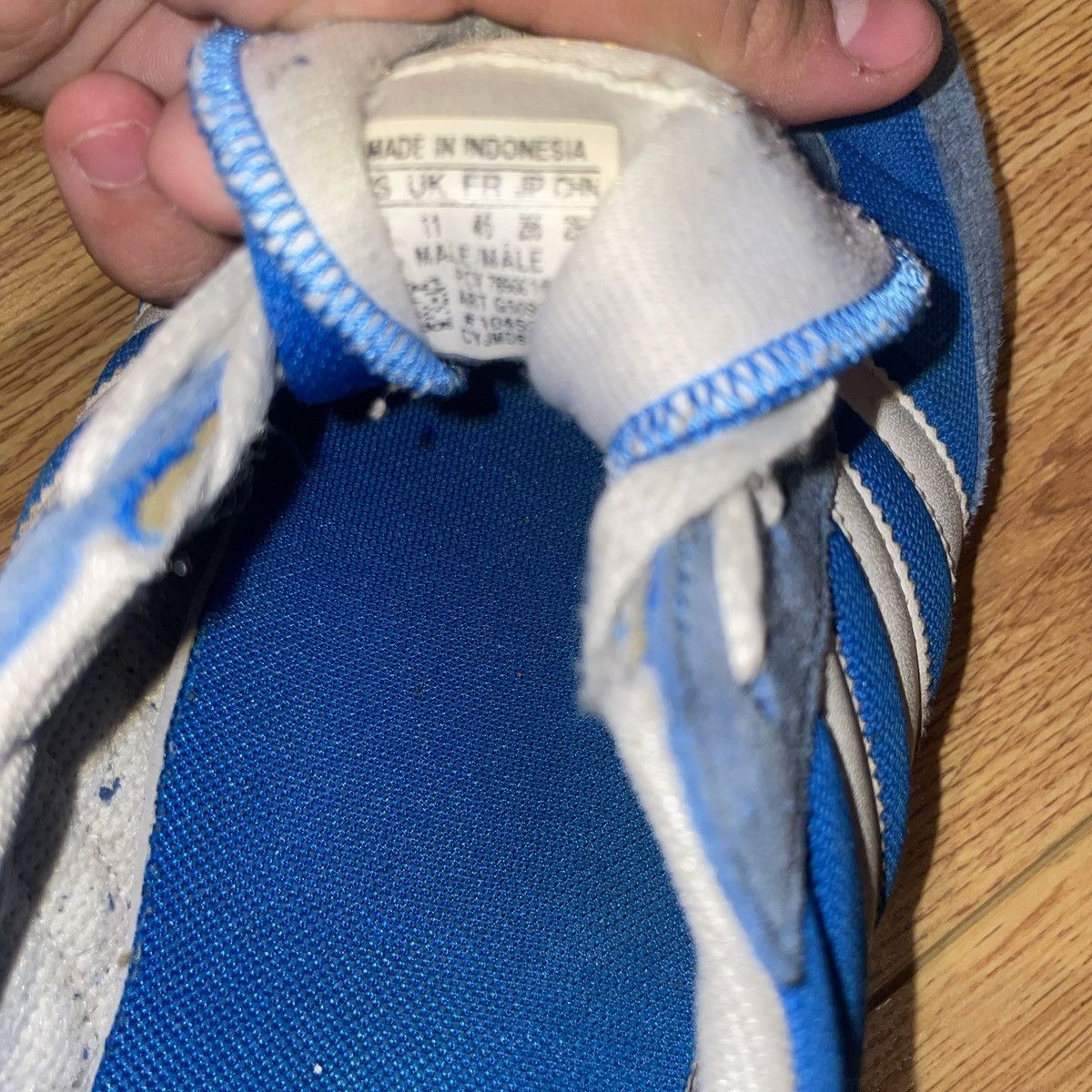 Adidas ADIDAS DRAGON BLUE SIZE 11.5 Size US 11.5 / EU 44-45 - 10 Thumbnail