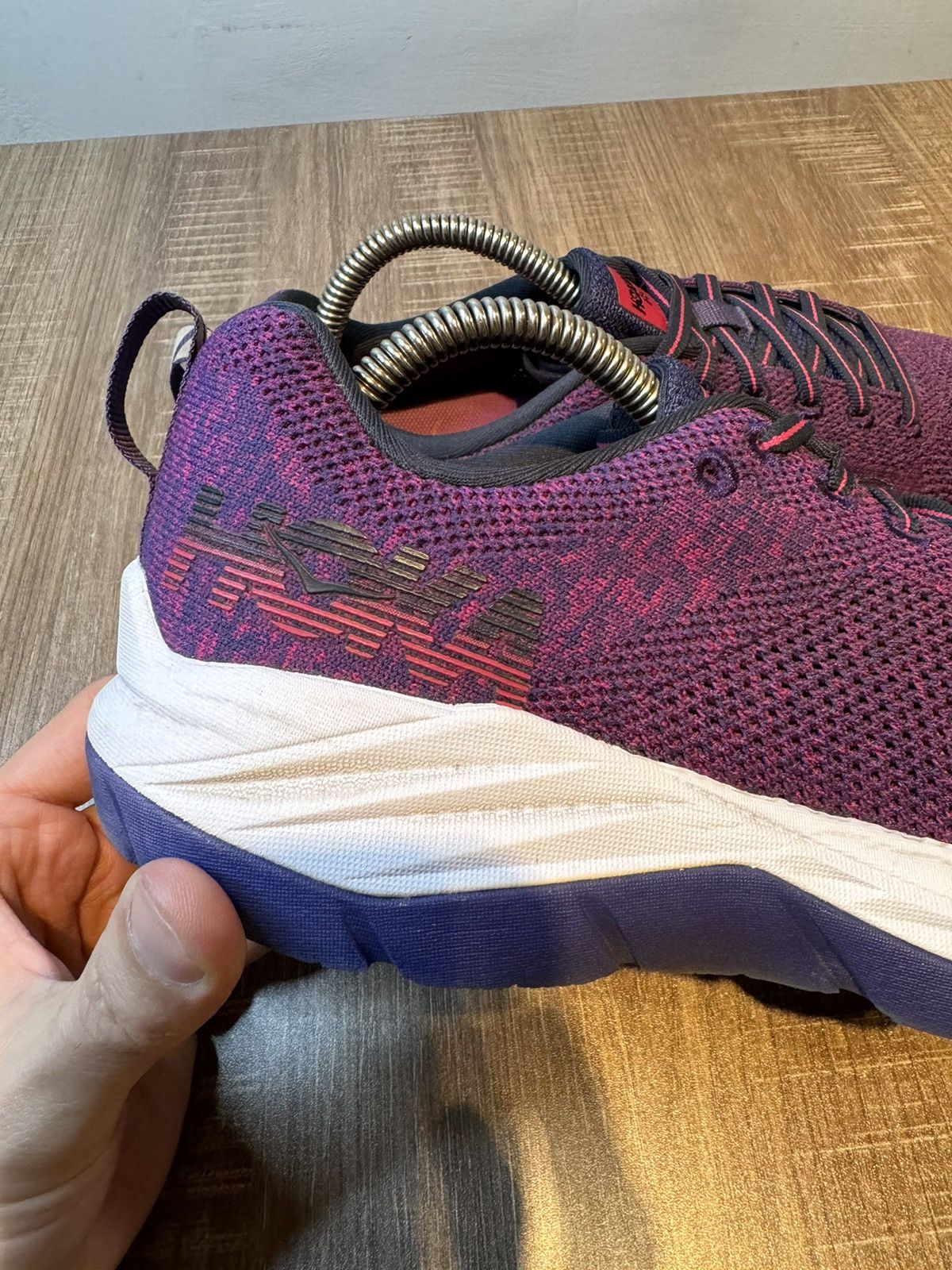 Hoka Hoka One One Womens Pro Fl Athletic W Mach Purple Size 9 Size US 9 / IT 39 - 7 Thumbnail
