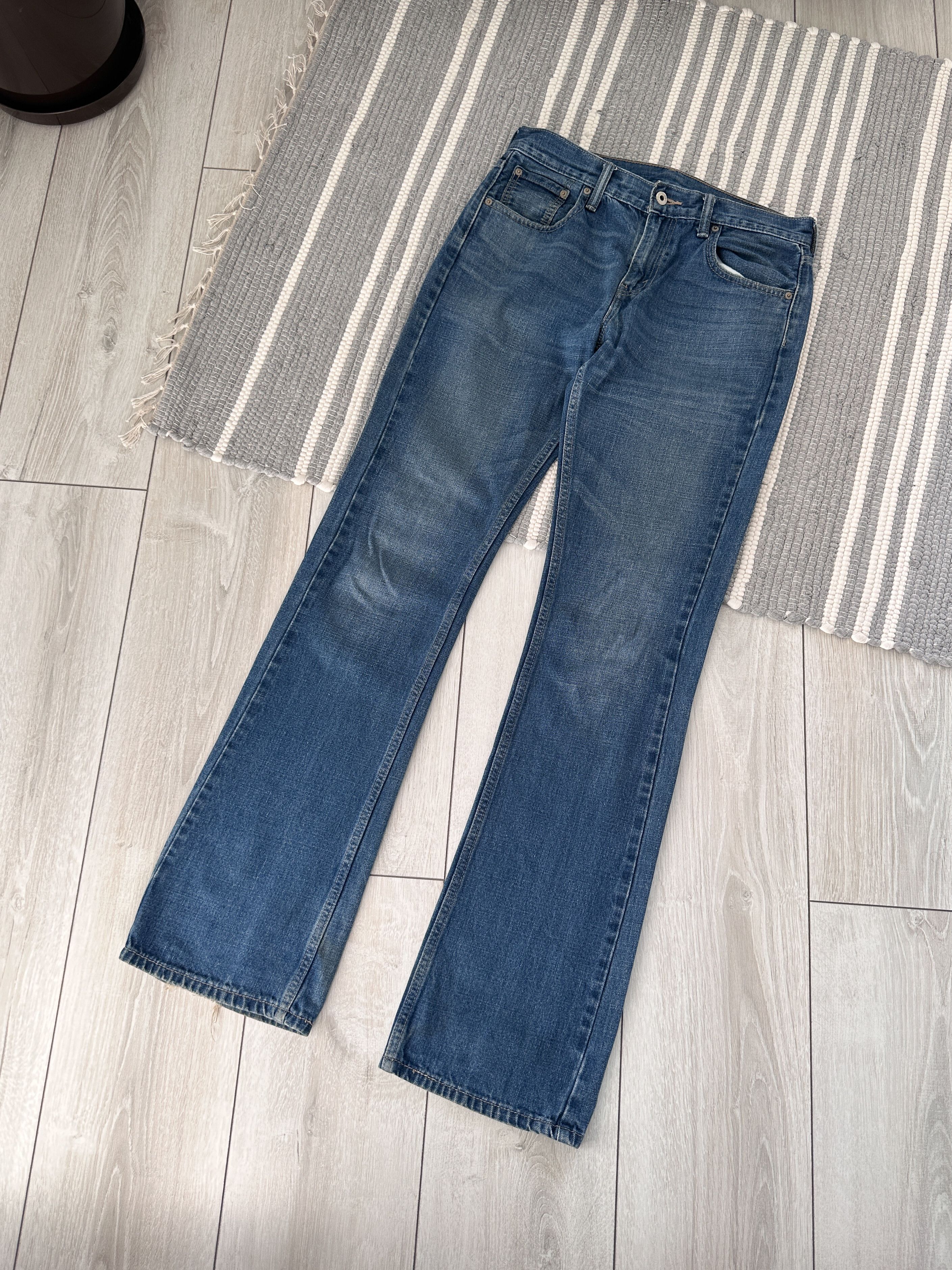Levi's Levi's 527 Flare Blue Denim Jeans Pants Size 30" / US 8 / IT 44 - 2 Thumbnail