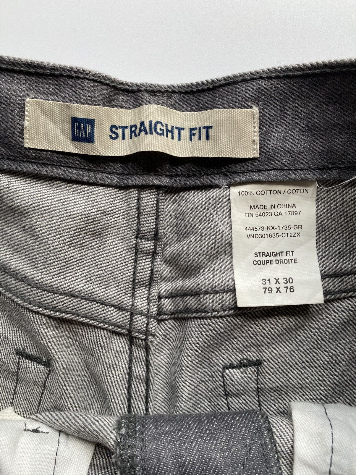 Gap GAP STRAIGHT FIT Size US 31 - 6 Thumbnail