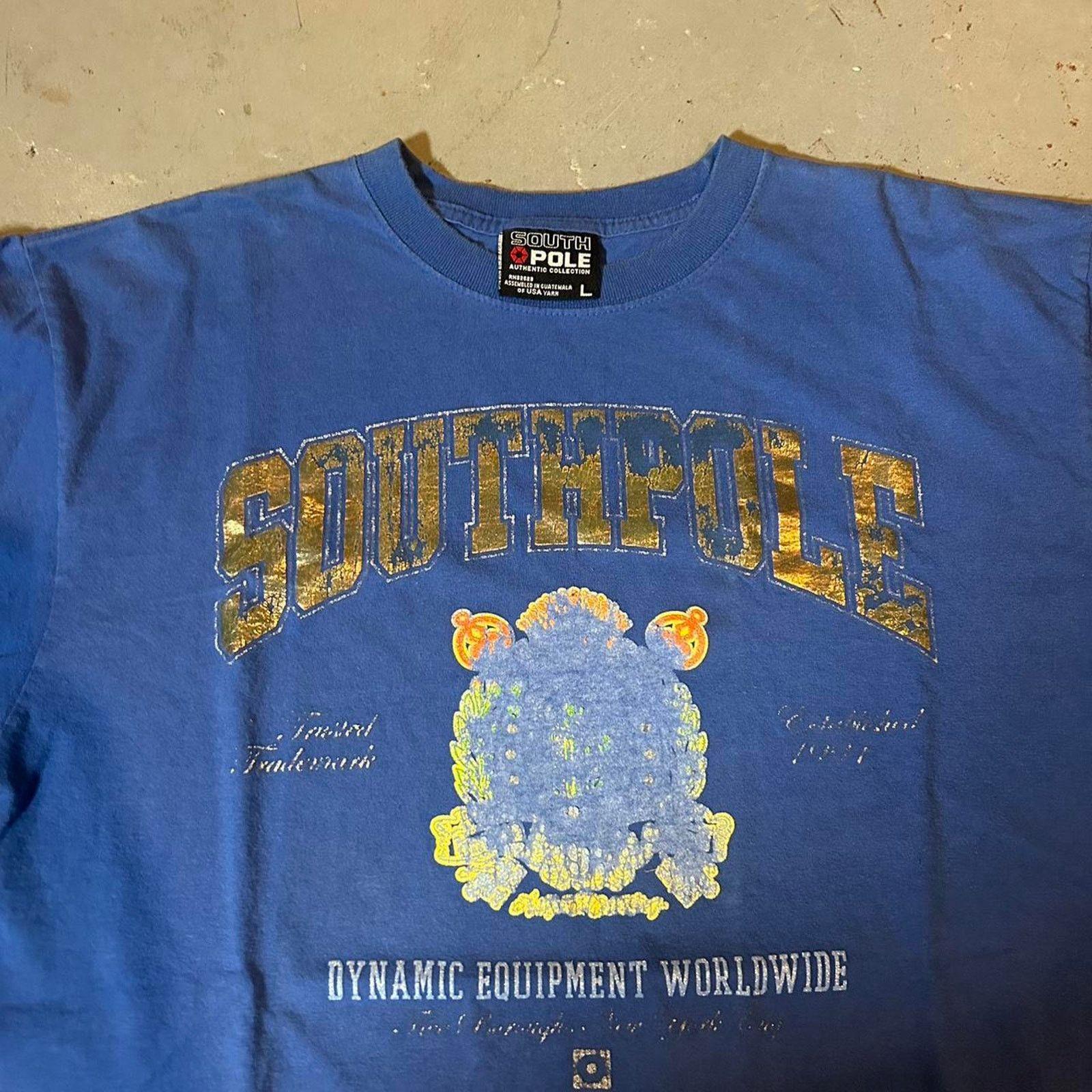 Southpole Y2k blue southpole tee shirt Size US XL / EU 56 / 4 - 4 Thumbnail