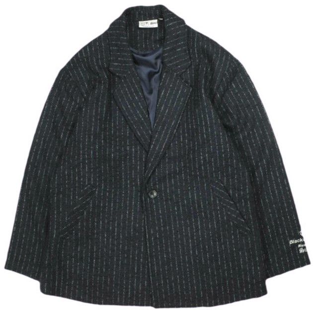 Other Other sulvam BLACK EYE PATCH Limited Wool Blend Jacket Textile Outerwear DUTY FREE for USA Size ONE SIZE - 1 Thumbnail