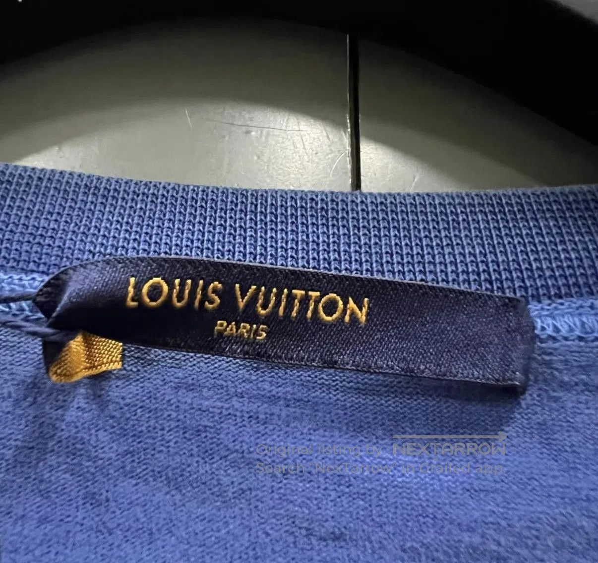 Louis Vuitton Blue Short Sleeve Graphic T-Shirt Size L. Size US L / EU 52-54 / 3 - 3 Thumbnail