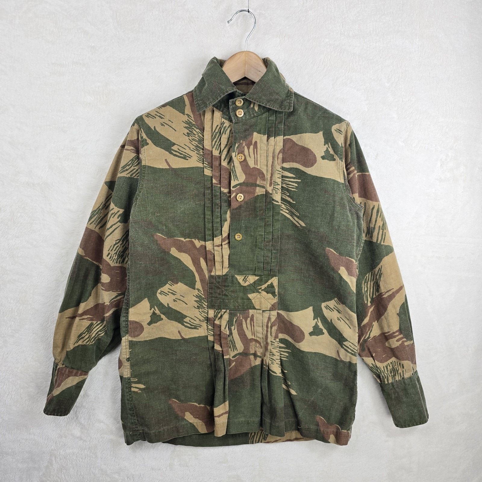 Other Vintage Pakistani Brushstroke Army Camo Shirt Medium Pleated Size US M / EU 48-50 / 2 - 1 Thumbnail