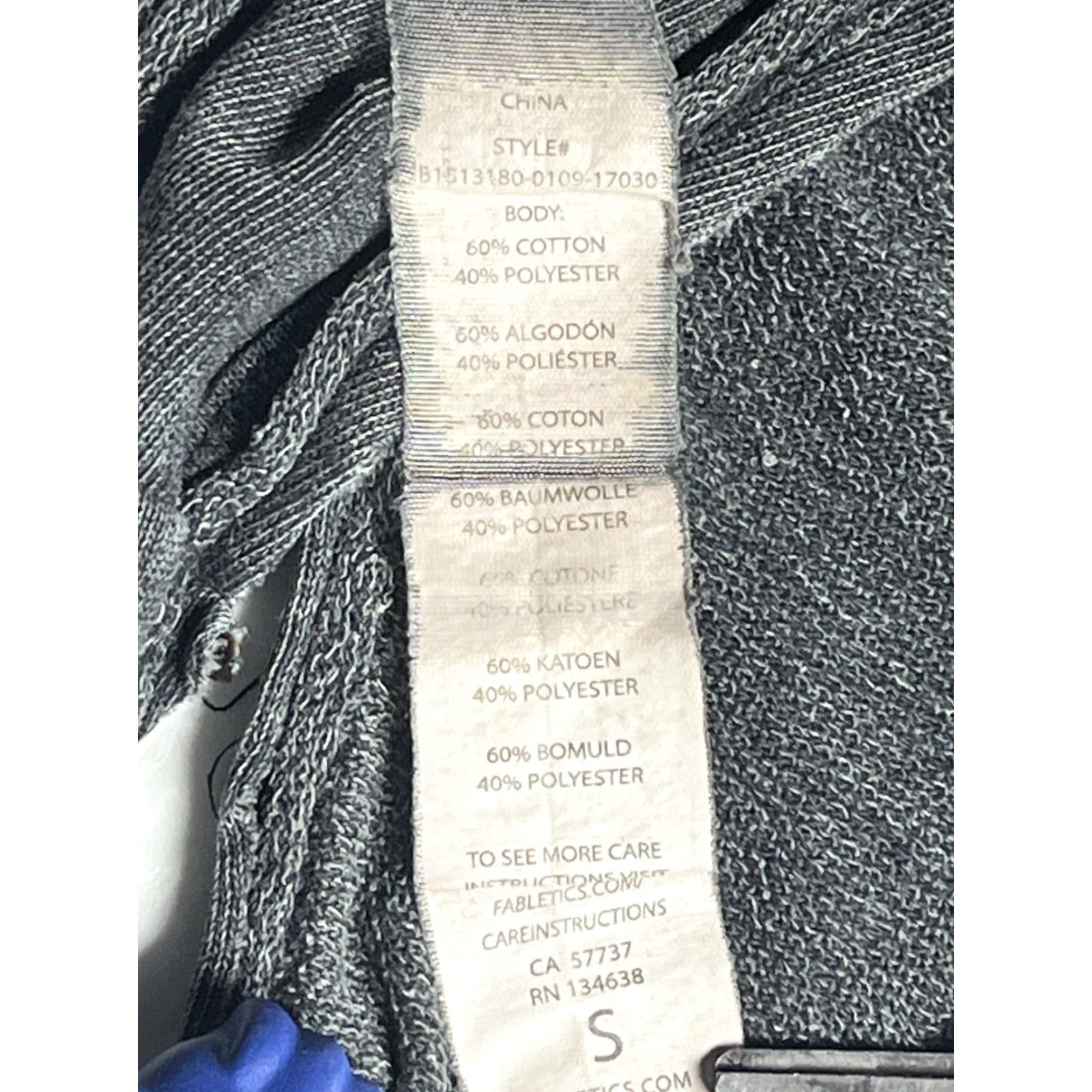 Fabletics FABLETICS Tank Top Gray Scoop Neck Low Back Size Small Women Pullover Size S / US 4 / IT 40 - 7 Thumbnail
