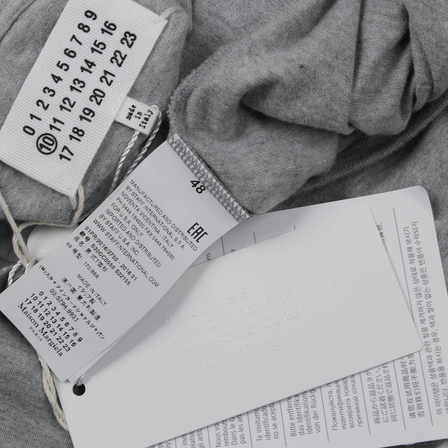 Maison Margiela Gray Car Silhouette Print T-Shirt Size 48 Size US M / EU 48-50 / 2 - 12 Thumbnail