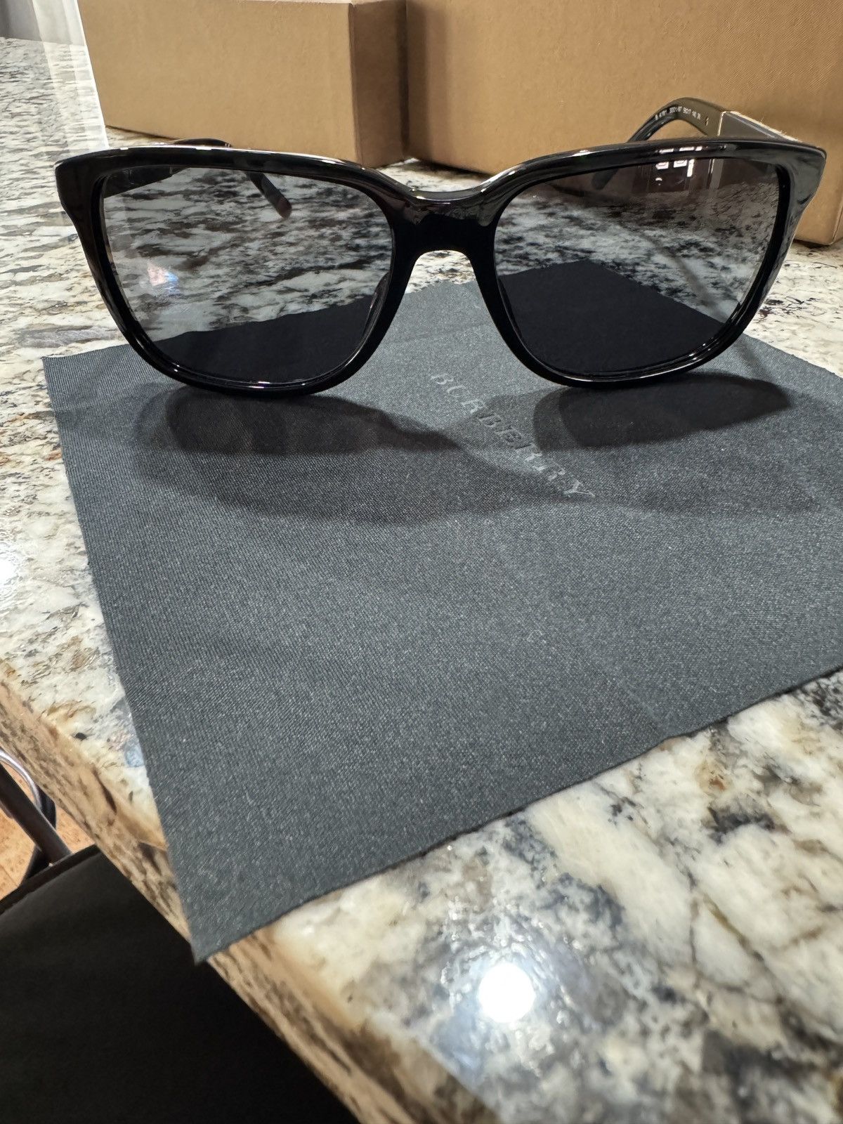 Burberry Men’s Burberry Sunglasses - Model BE4181 Size ONE SIZE - 4 Thumbnail