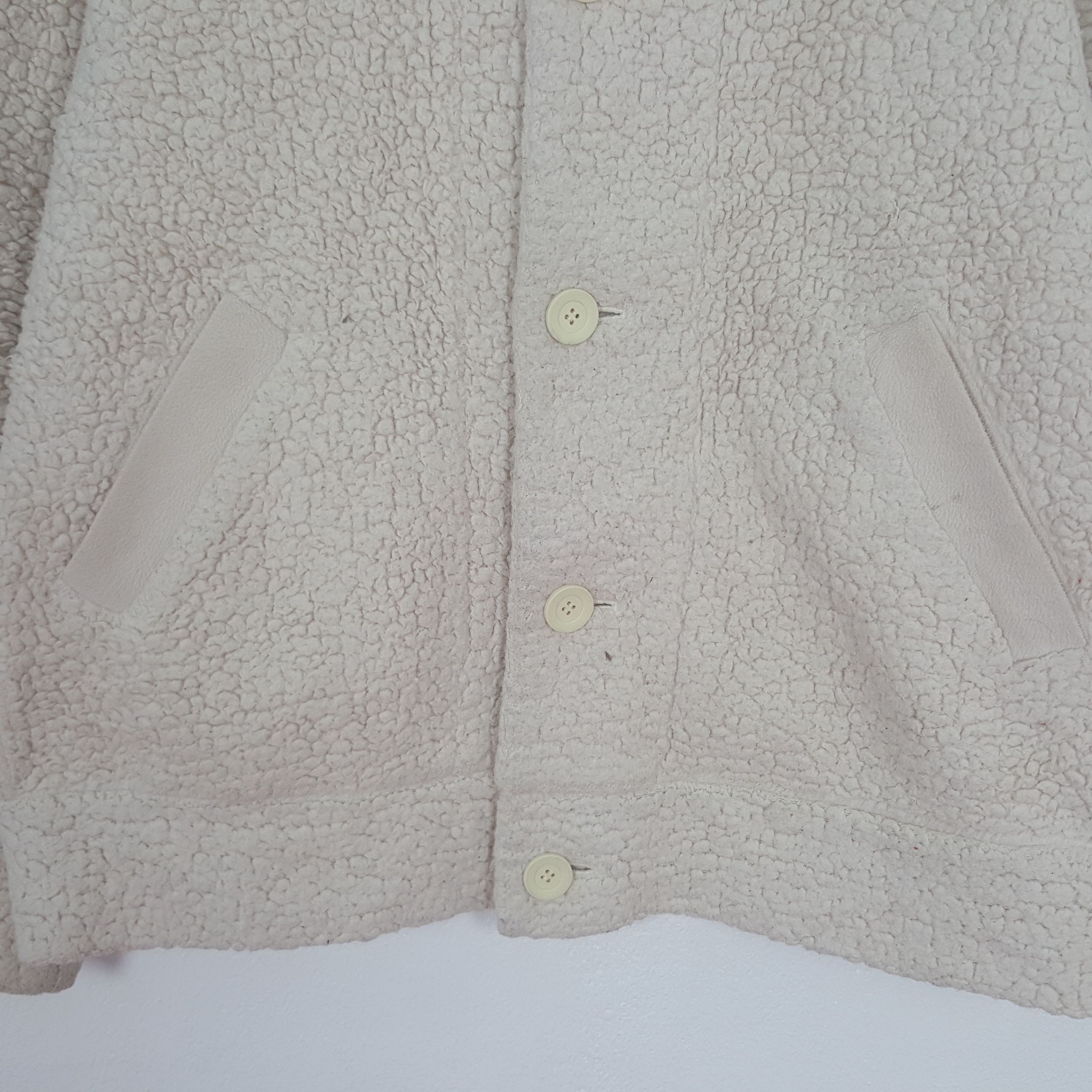 Y's Vintage Y’s For Living Sherpa Winter Button Up Jacket Size US M / EU 48-50 / 2 - 2 Thumbnail