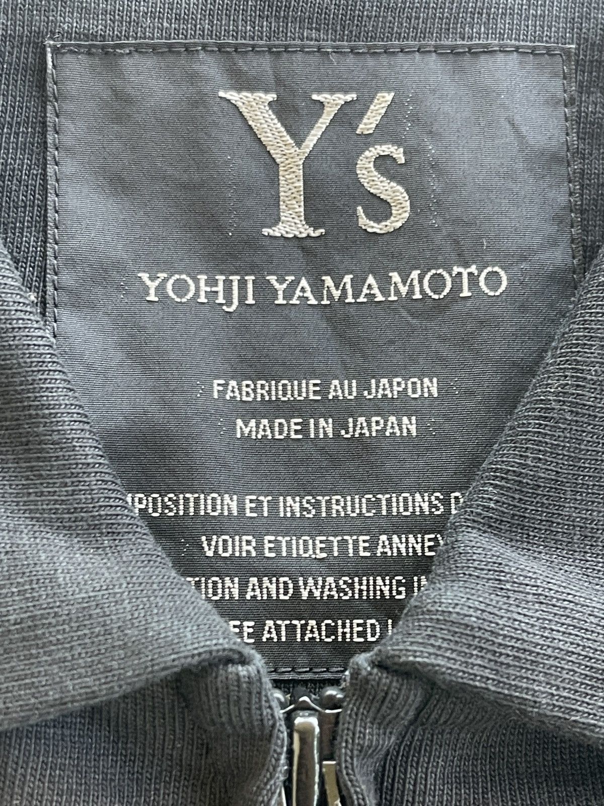 Yohji Yamamoto ARCHIVE !!! Yohji Yamamoto Cropped Bomber Jacket Size M / US 6-8 / IT 42-44 - 6 Thumbnail