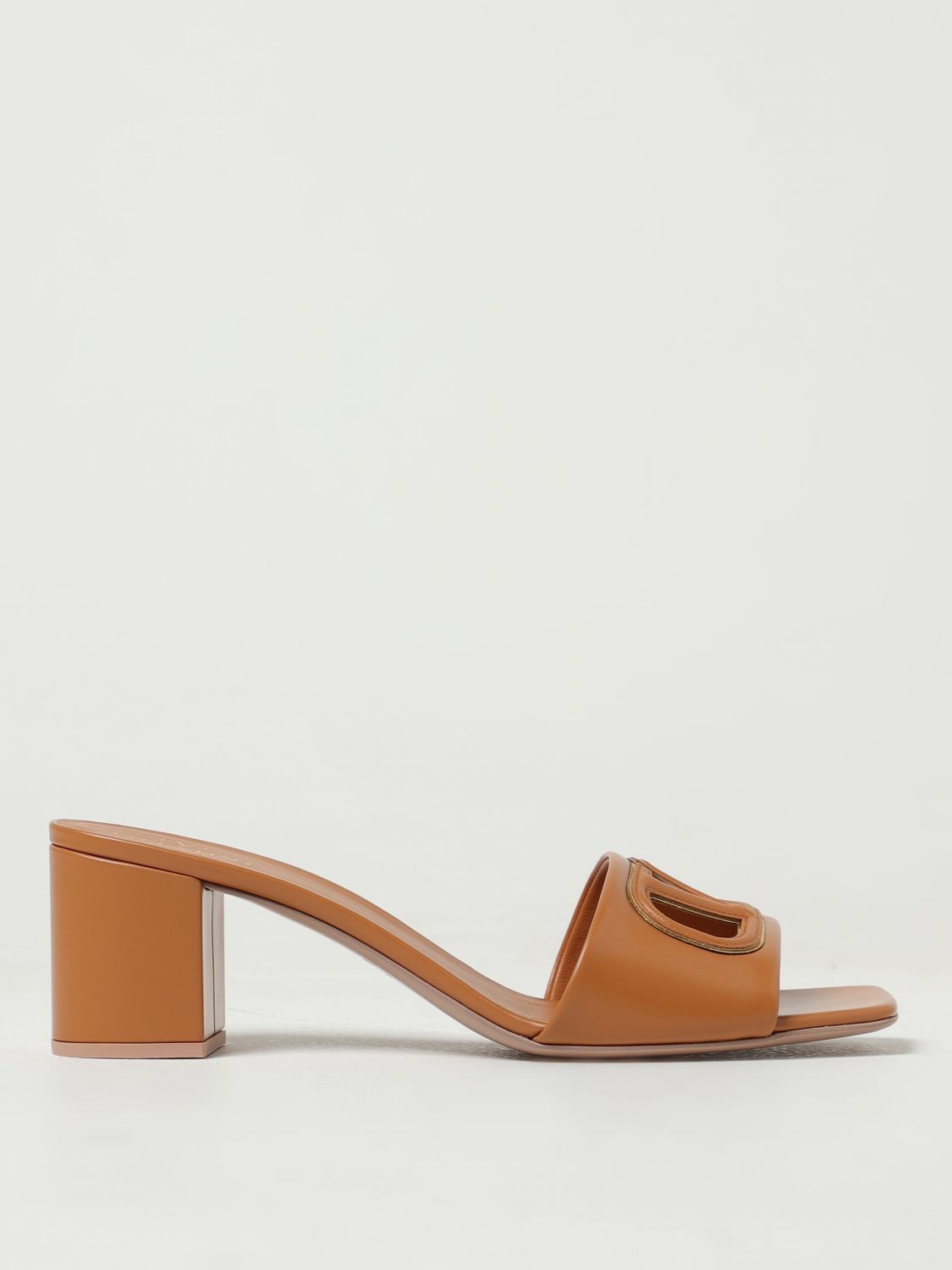 image of Valentino Garavani Heel Shoesed Sandals Woman Leather, Women's (Size 7)